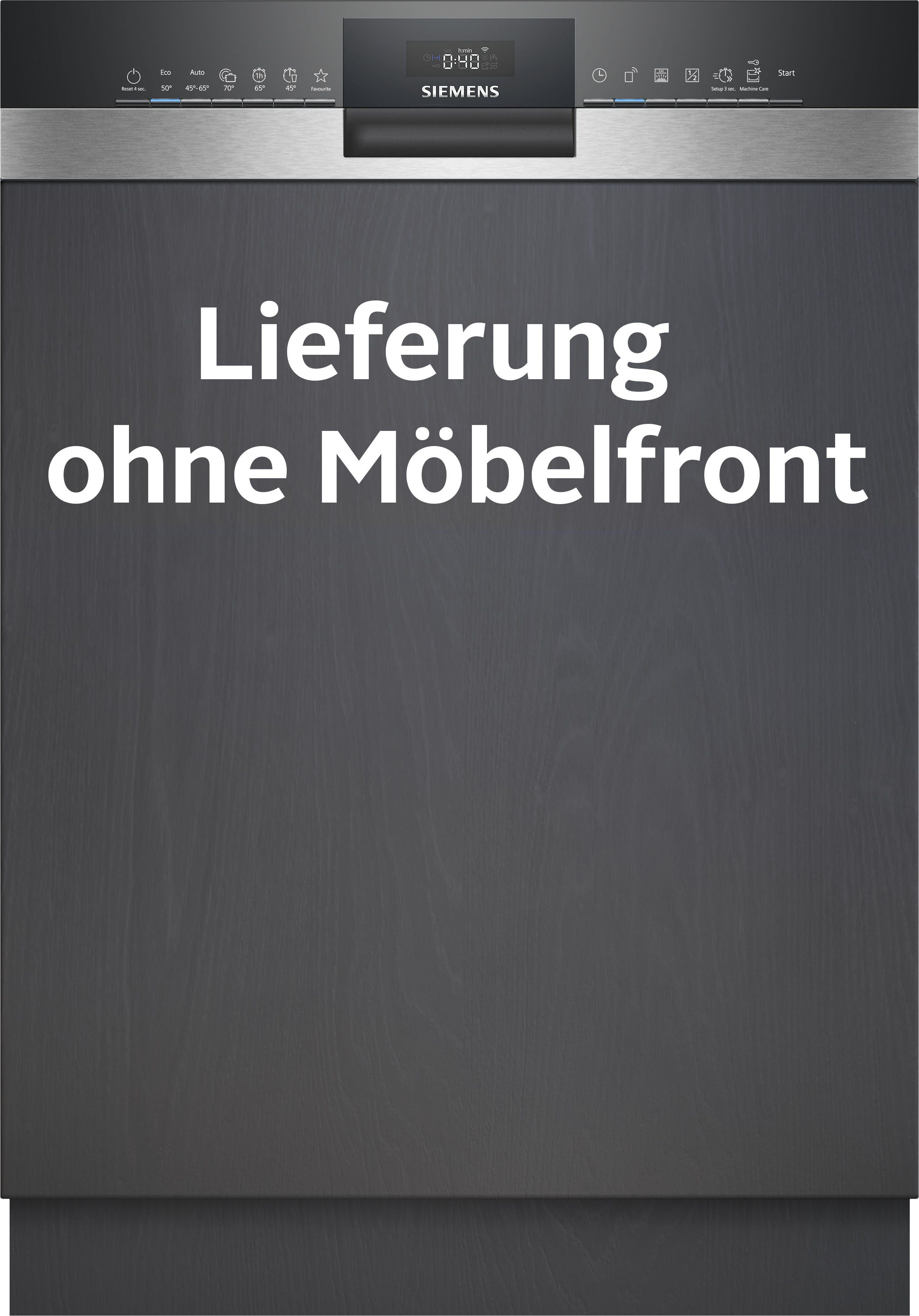 SIEMENS teilintegrierbarer Geschirrspüler iQ300 SN53ES02CE, 14 Maßgedecke