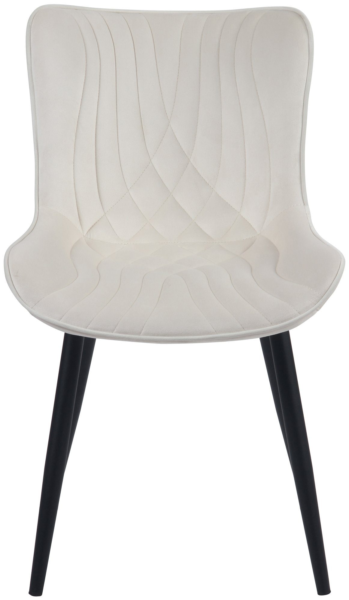 CLP Esszimmerstuhl Brady (2er Set, 2 St), gesteppte Polsterung, Metallgestell