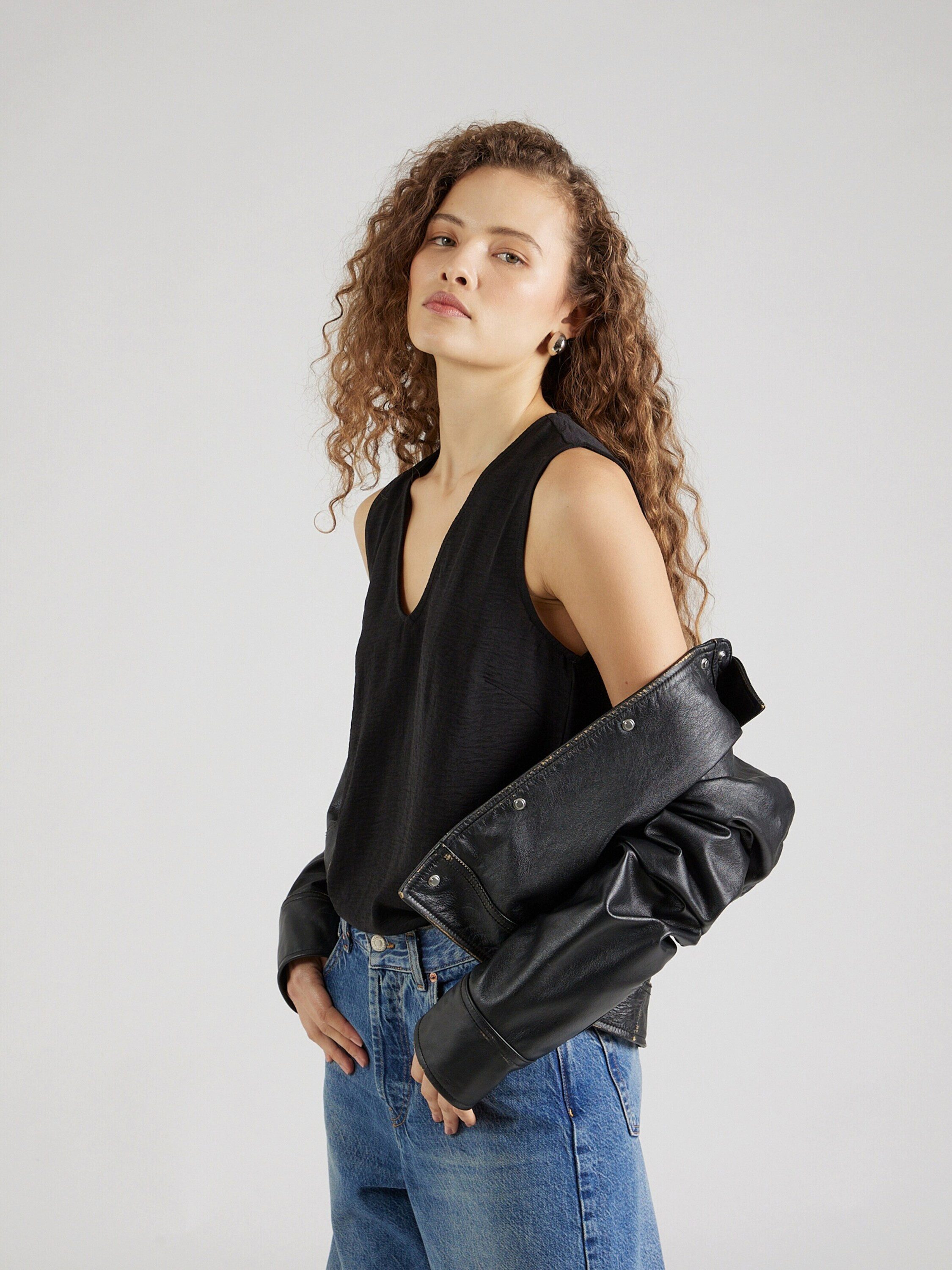 Vero Moda Shirttop VMAlva (1-tlg) Plain/ohne Details günstig online kaufen