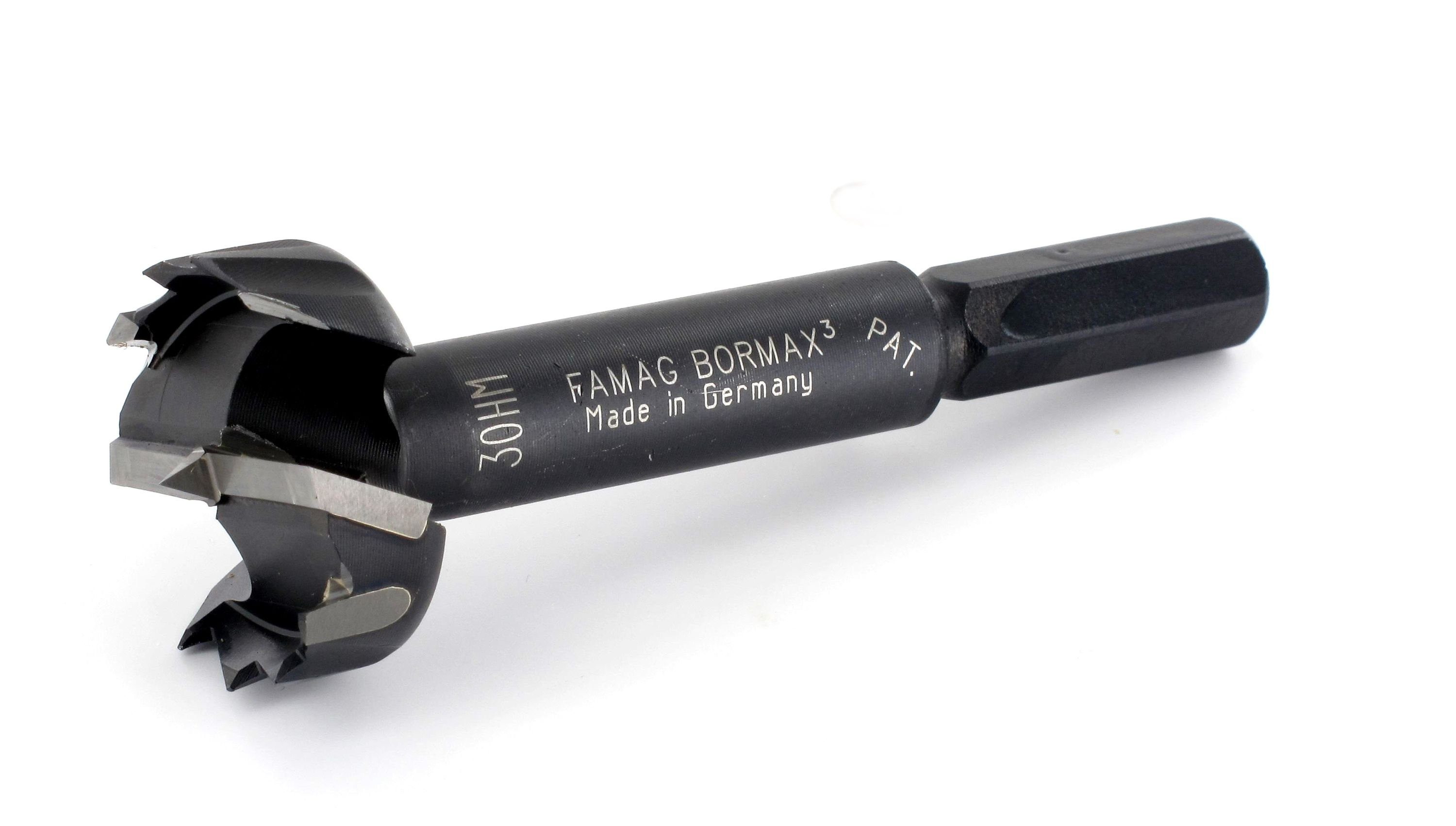 FAMAG Bormax Hartmetall-Bohrersatz Holzbohrer 5-teiliger FAMAG D=15,20,25,30,35mm