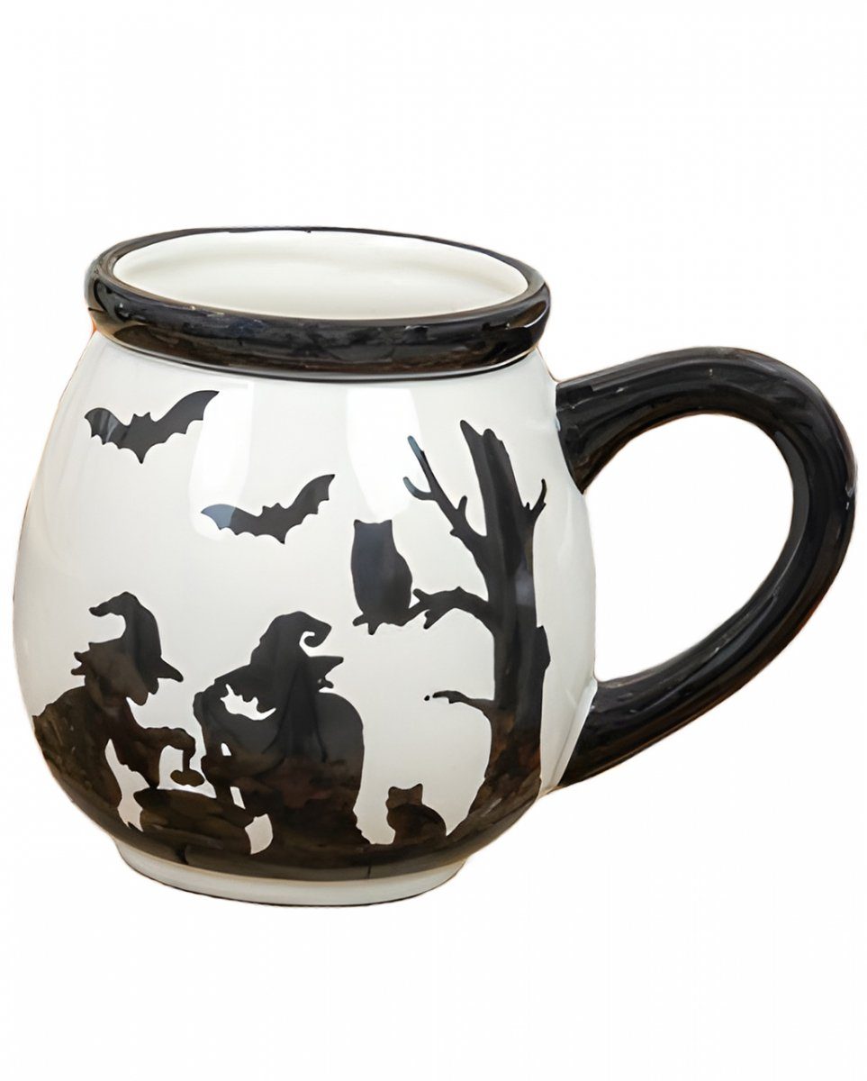 Horror-Shop Geschirr-Set Unheimliche Witchs Brew Lieblingstasse für Hallowe, Keramik