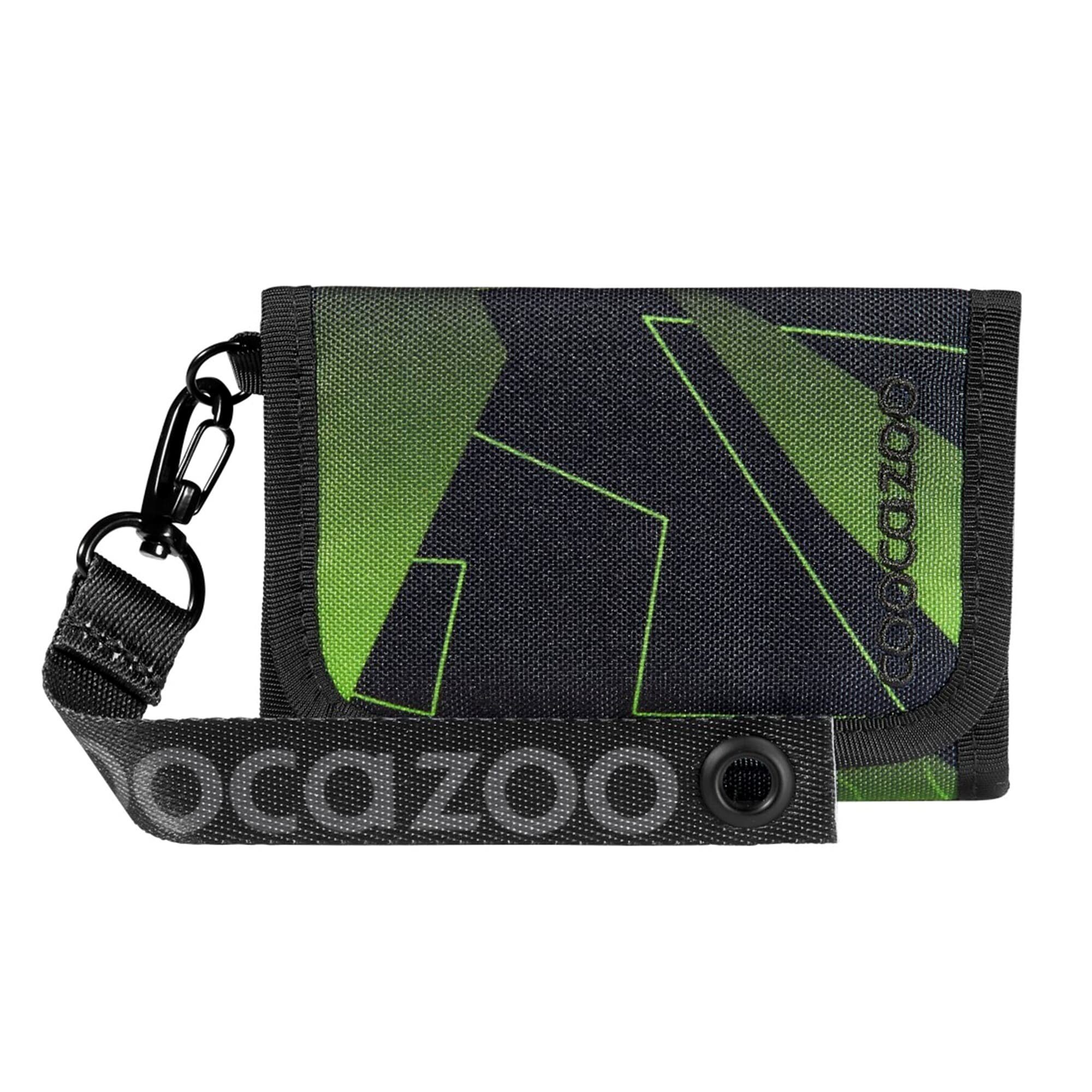 coocazoo Geldbörse Geldbörse mit Sichtfenster Flash (1-tlg) Lime