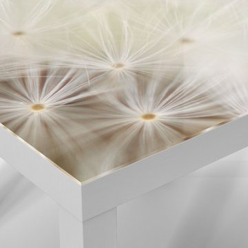 DEQORI Couchtisch 'Pusteblume ganz nah', Glas Beistelltisch Glastisch modern