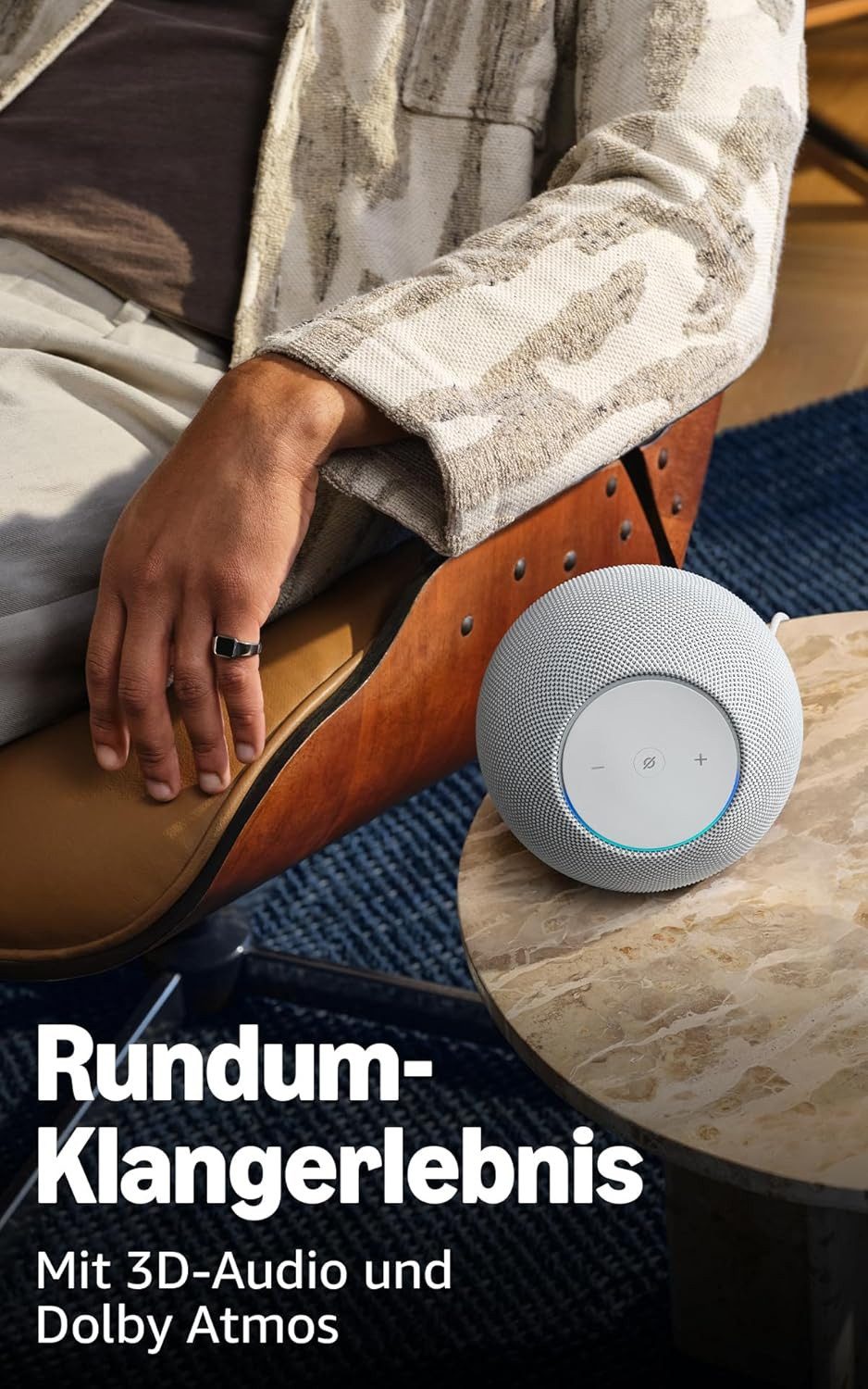 Amazon ECHO STUDIO neue Generation mit immersivem 3D-Audio und Dolby Atmos Lautsprecher