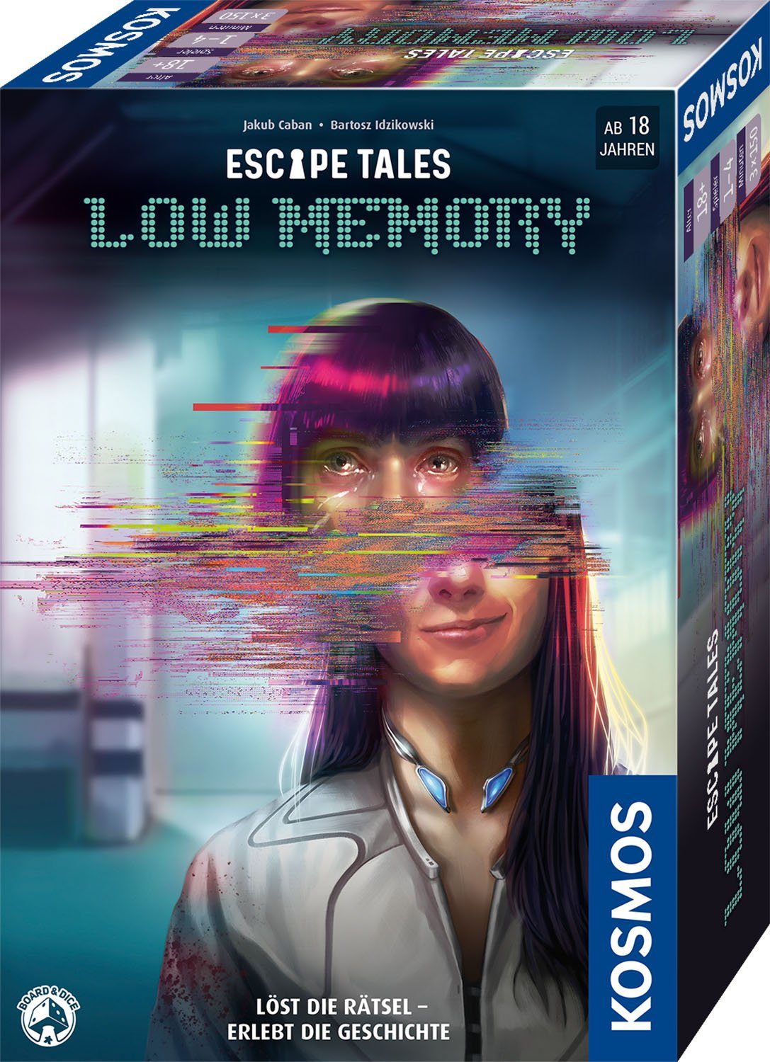 KOSMOS Verlag Spiel, Spiel Escape Tales - Low Memory Der Thriller unter den Escape Games