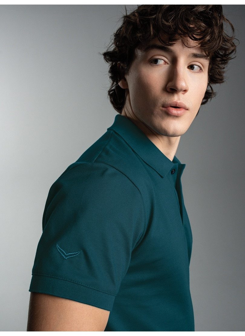 Trigema Poloshirt TRIGEMA Slim Fit Poloshirt günstig online kaufen
