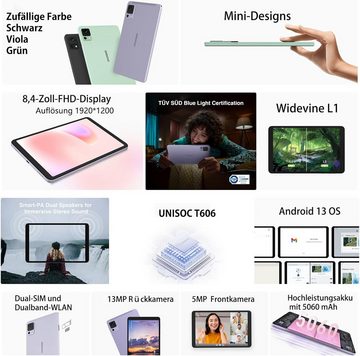 DOOGEE Kinder T20MINI 9(4+5GB) 5060mAh Tablet (8,4", 128 GB, Android 13, Mit den besten und erstaunlichsten Funktionen, attraktivem Design)