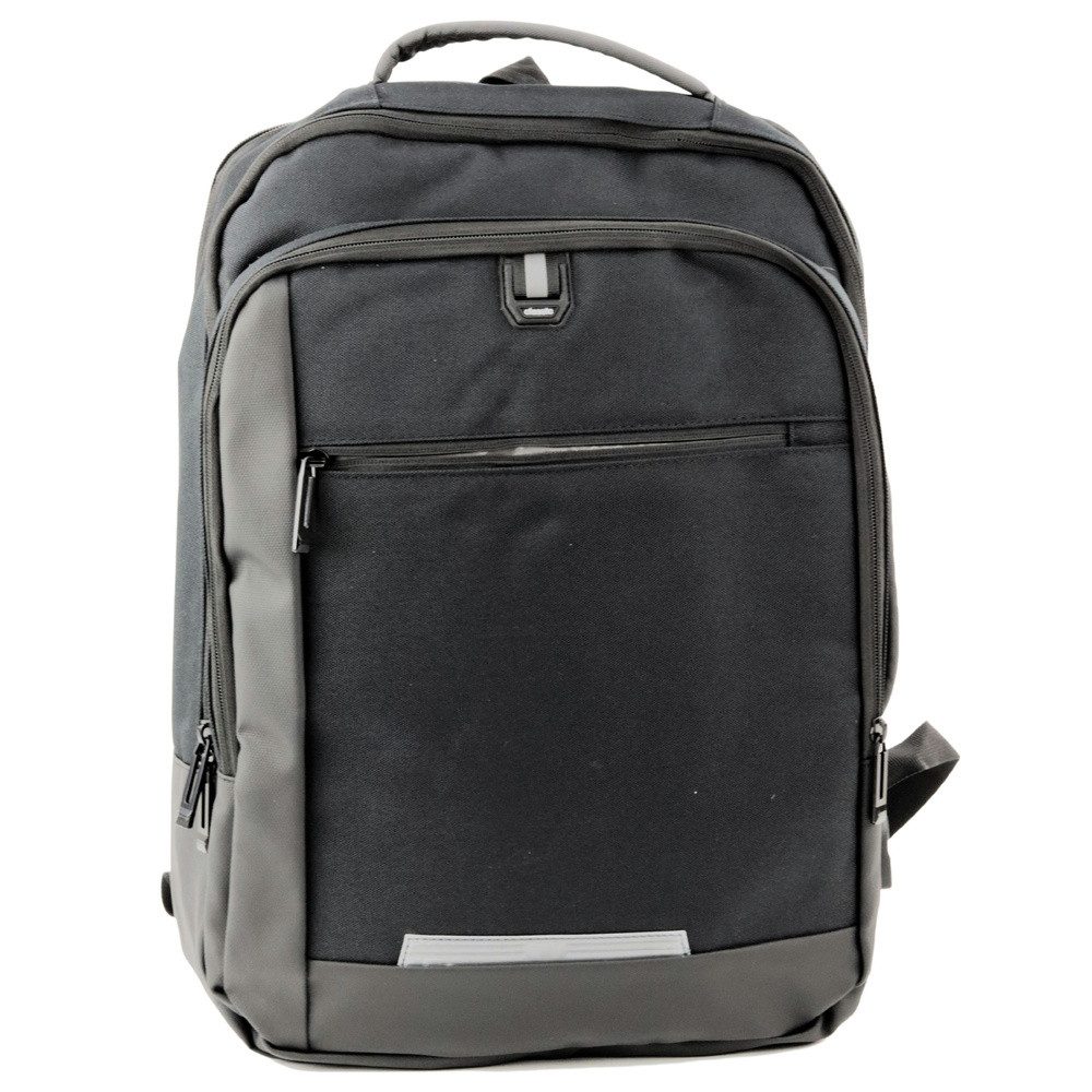 LEAN TOYS Rucksack Businessrucksack Laptoprucksack Tagesrucksack (Spar-Set, 1-tlg., 45 x 32 x 11 cm robust), USB-Anschluss, Laptopfach, reflektierend
