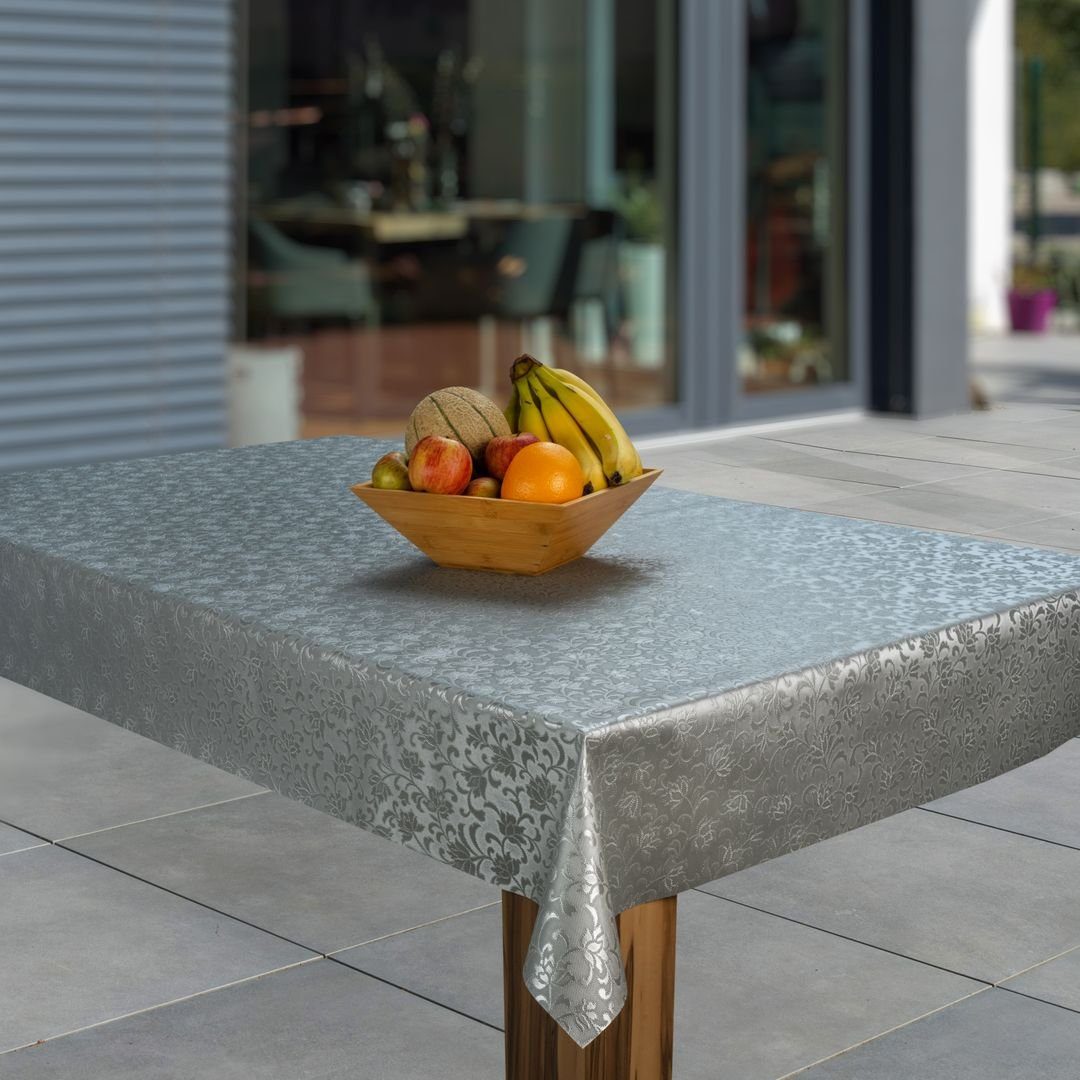 laro Tischdecke Wachstuch-Tischdecken Abwaschbar Geprägt Relief Ornament Gr günstig online kaufen