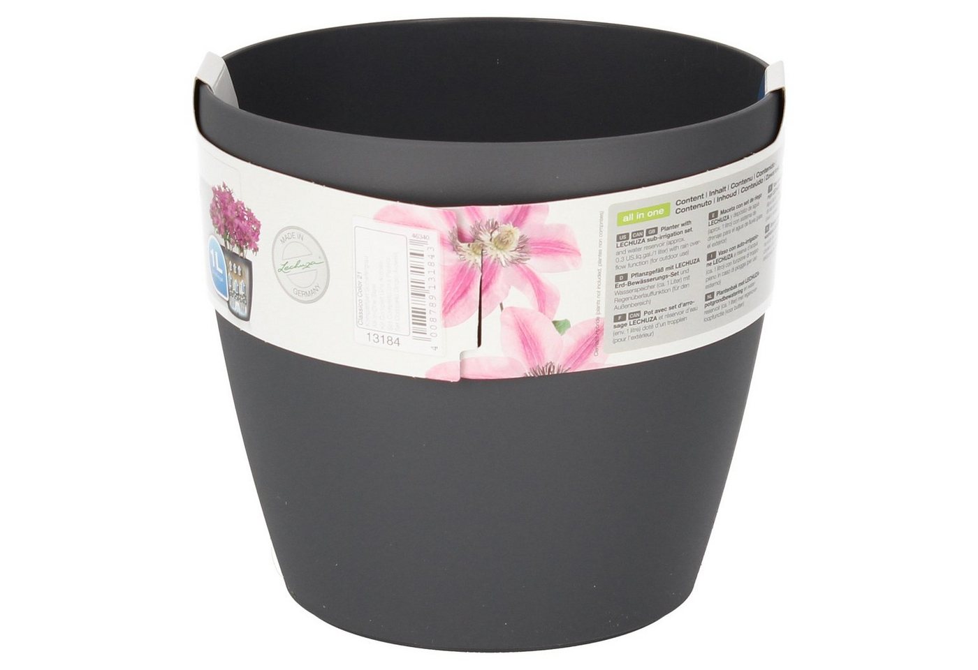 Thumbnail - Lechuza® Blumentopf Classico Color 21 - schiefergrau Komplettset
