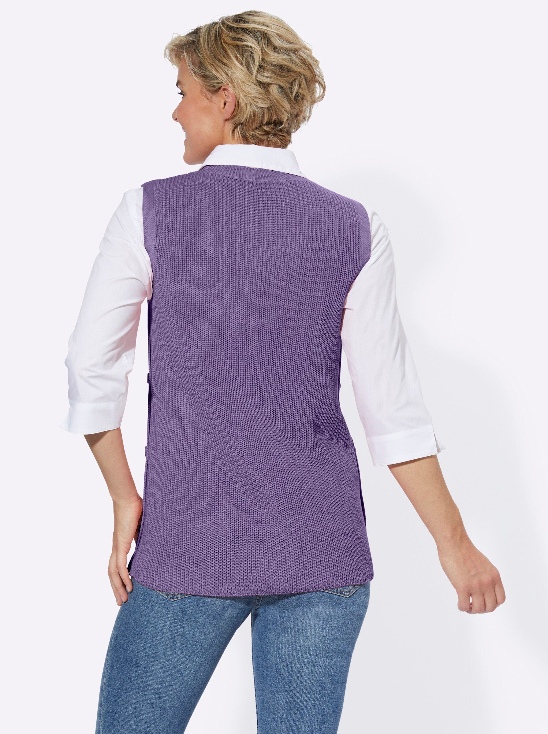 lavendel WITT WEIDEN Strickpullover