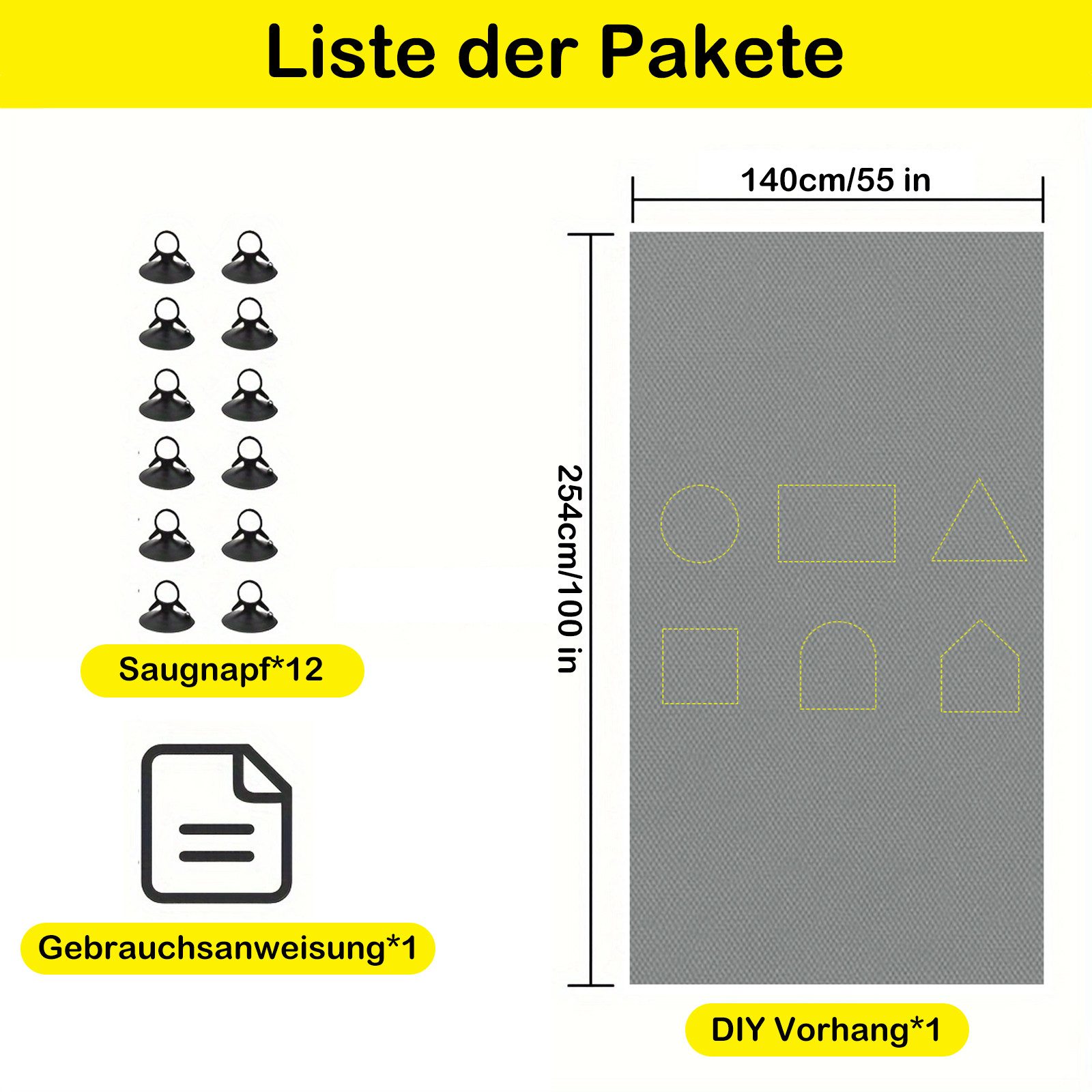 Verdunklungsrollo Verdunklungsstoff ohne Bohren mit Saugnäpfen günstig online kaufen