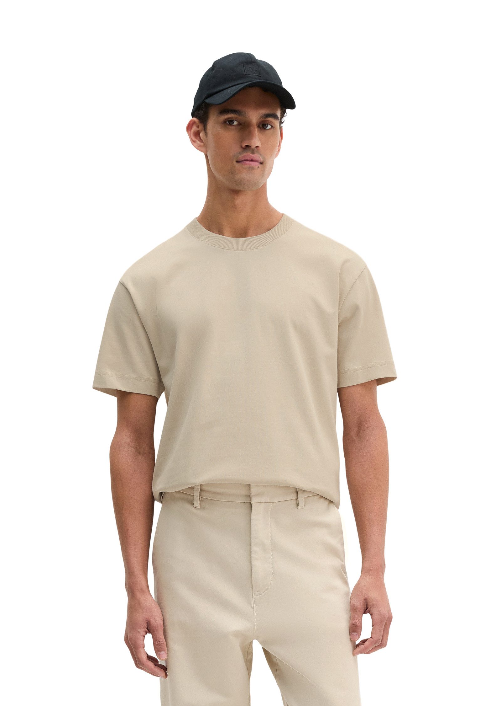 T-Shirt aus schwerem Bio-Baumwoll-Jersey