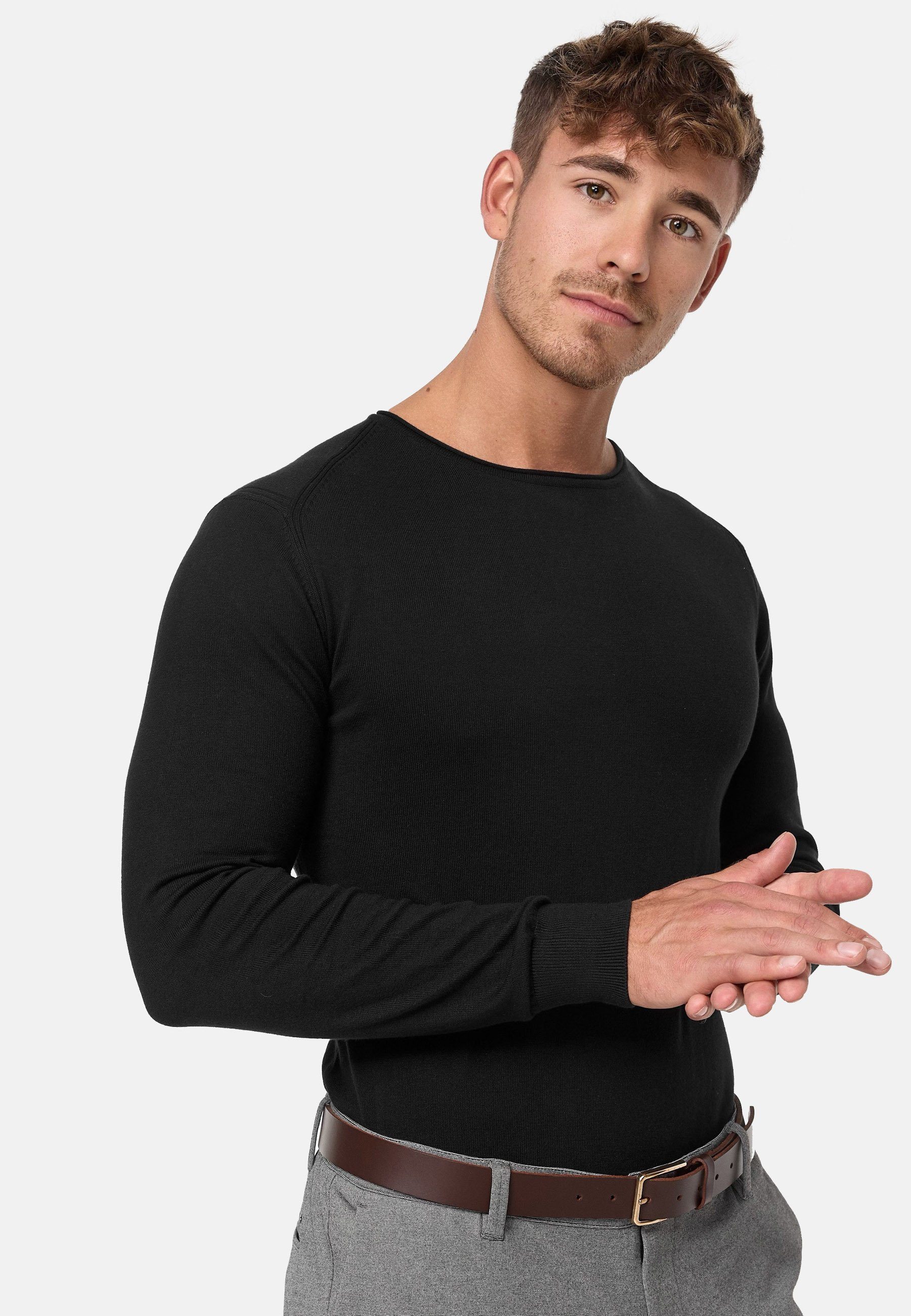 Indicode Strickpullover Herren Gamal Pullover Herrenpullover günstig online kaufen