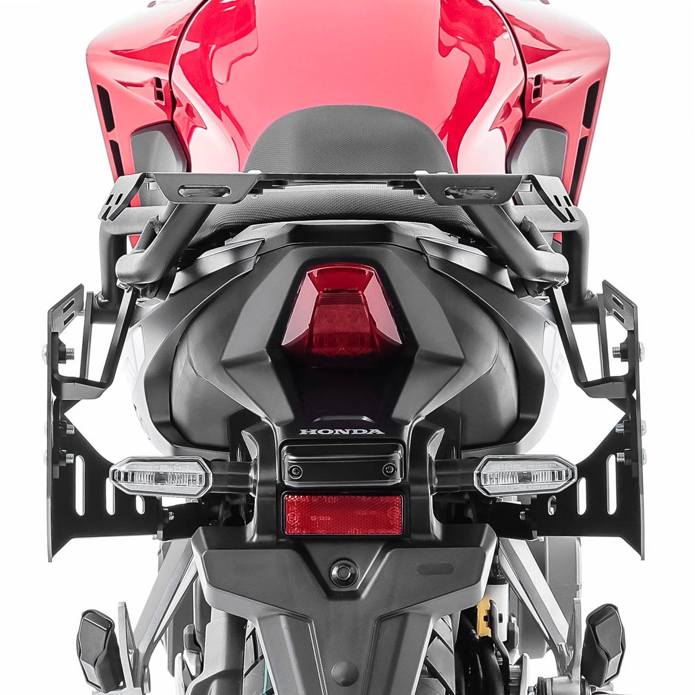 Bagtecs Koffer Set Gepäckbrücke + Seitenträger für Honda CB 500 X 13-23 SR53