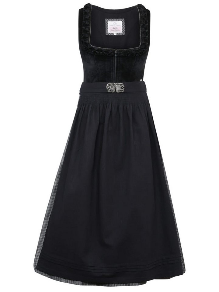 MarJo Dirndl Dirndl Polling 70cm Länge schwarz