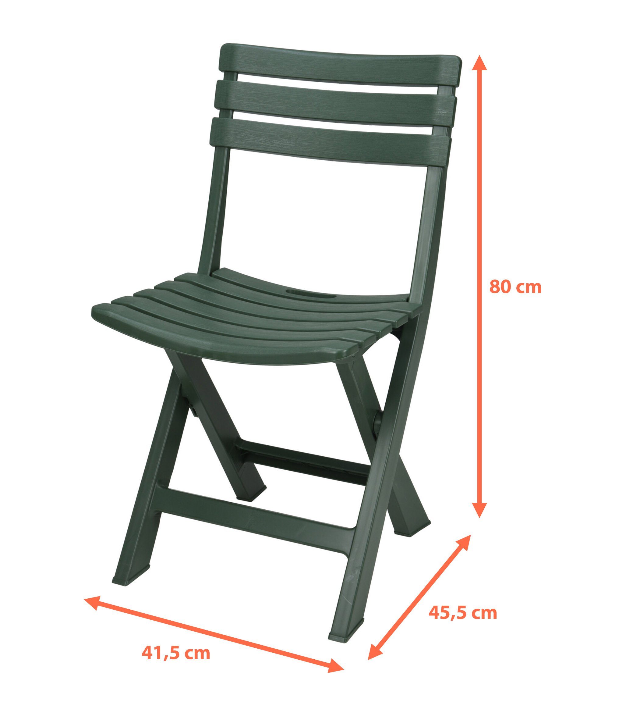Spetebo Klappstuhl (Einteilig, 1 St), Garten günstig online kaufen