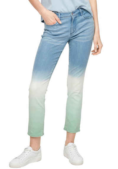 s.Oliver Slim-fit-Jeans »Betsy« mit Farbverlauf