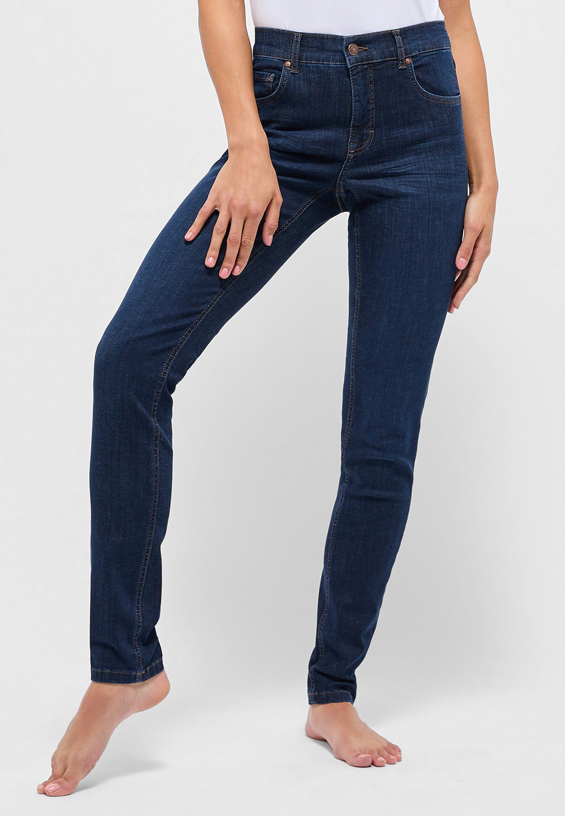 Skinny Jeans Stretch Slim-fit-Jeans mit ANGELS Power Denim