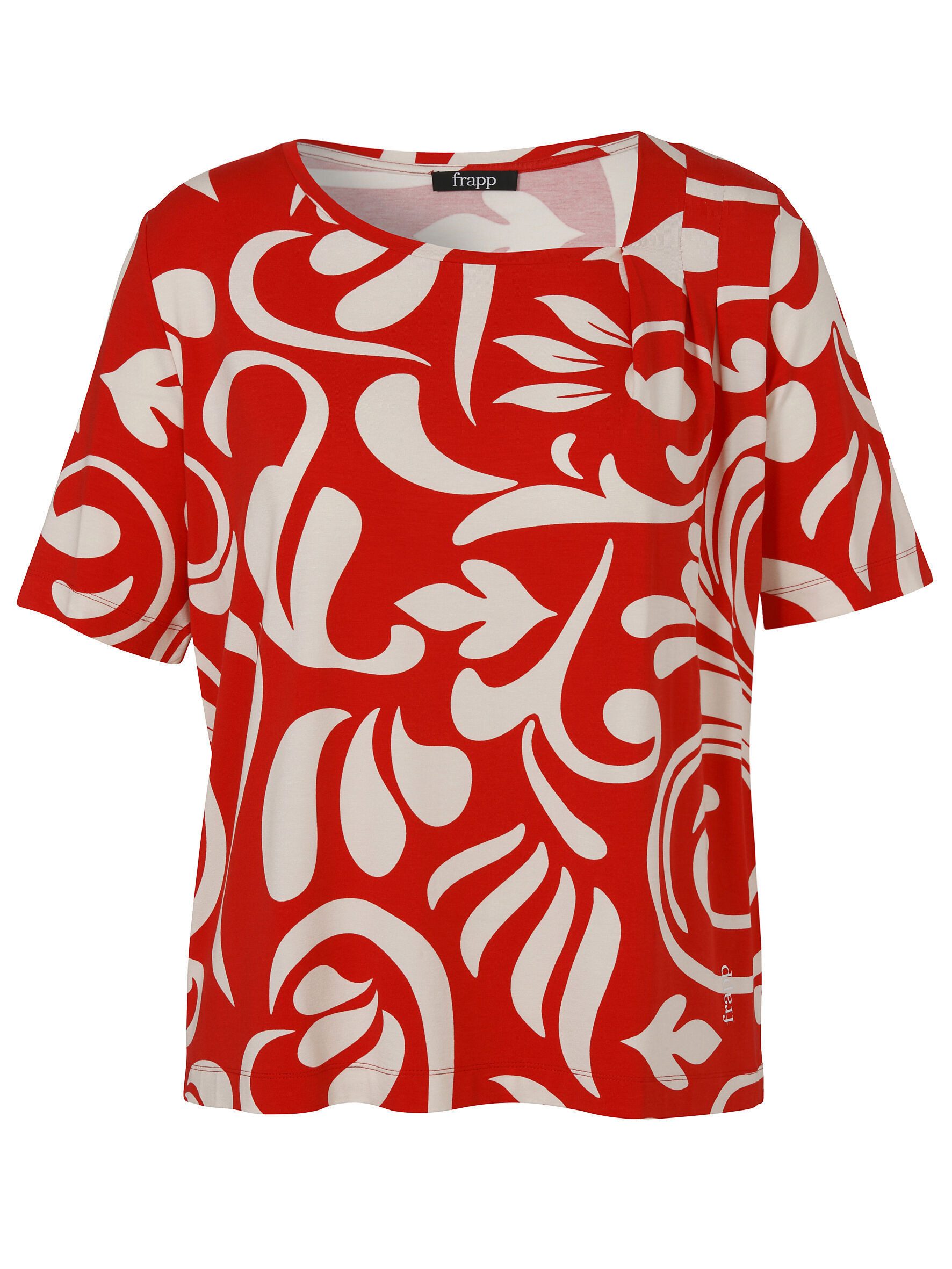 FRAPP Print-Shirt (1-tlg) Große Größen