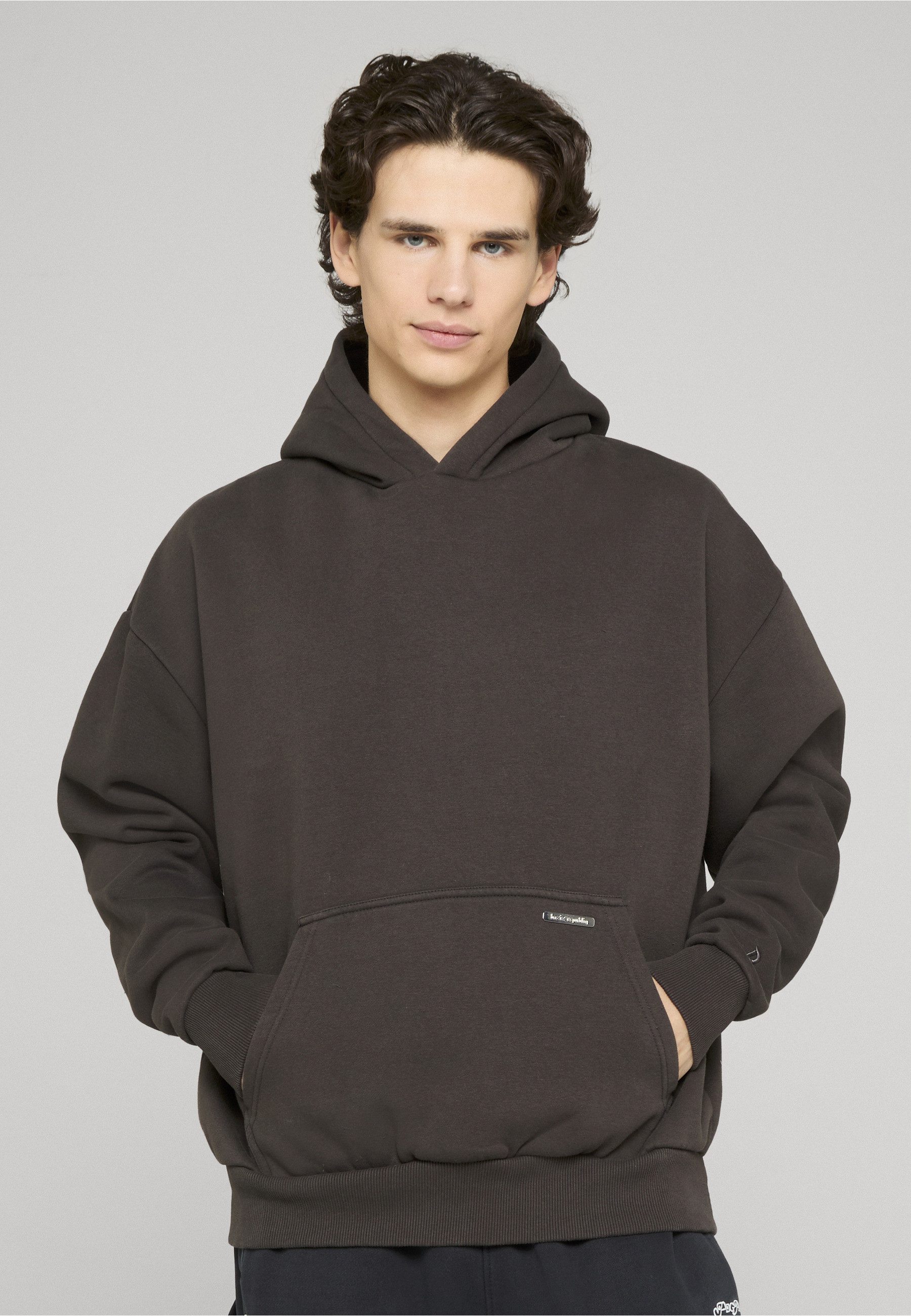 Dropsize Kapuzensweatshirt Dropsize Herren Super Heavy Blank Hoodie (1-tlg)