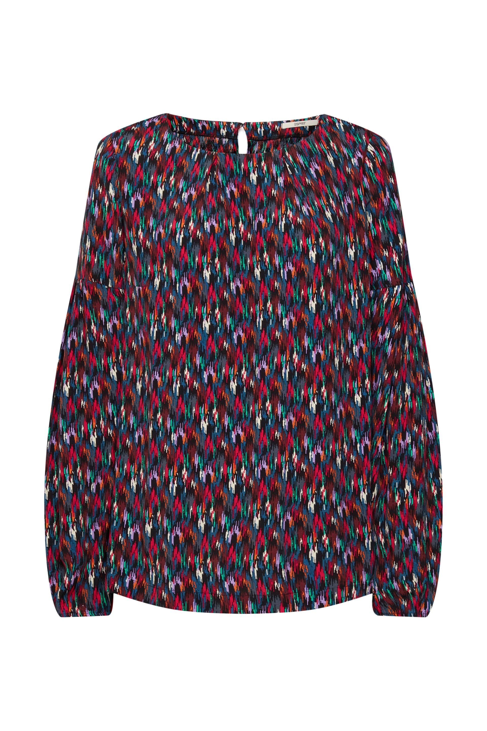 Klassische Bluse Gemusterte Bluse