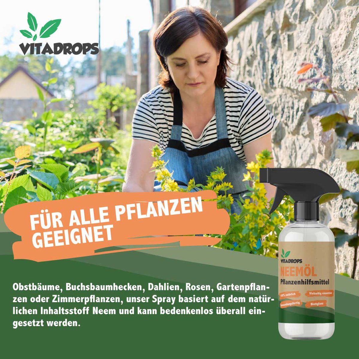 Vitadrops Pflanzendünger Vitadrops Neemöl Pflanzen Schutz günstig online kaufen