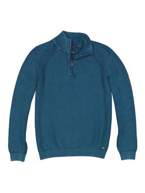 Engbers Stehkragenpullover Pullover mit Troyerkragen