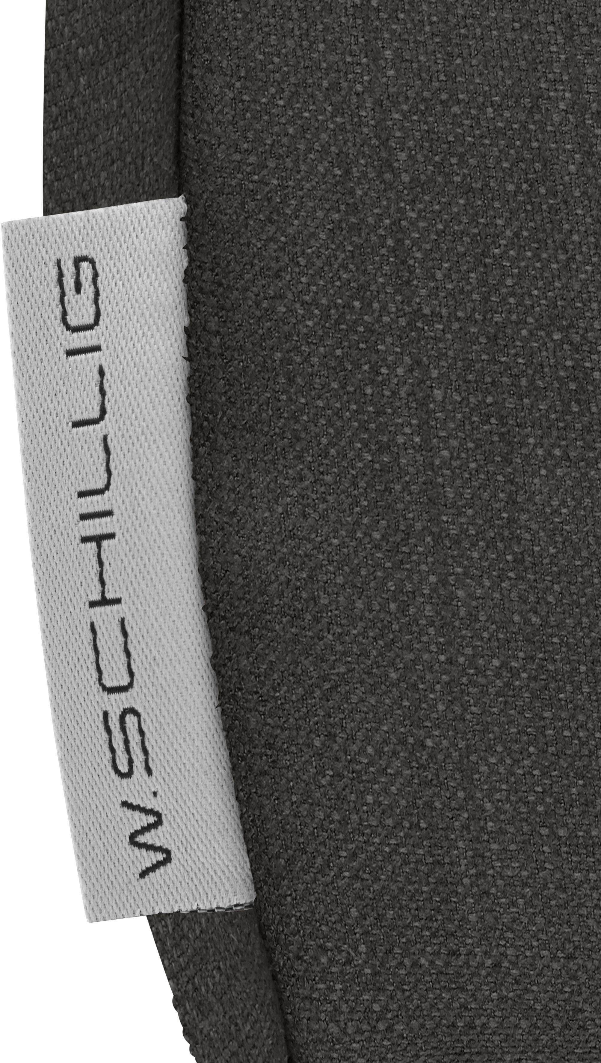 Füße W.SCHILLIG matt, cm 340 mit silber enjoy&MORE, Breite Sitztiefenverstellung, Ecksofa