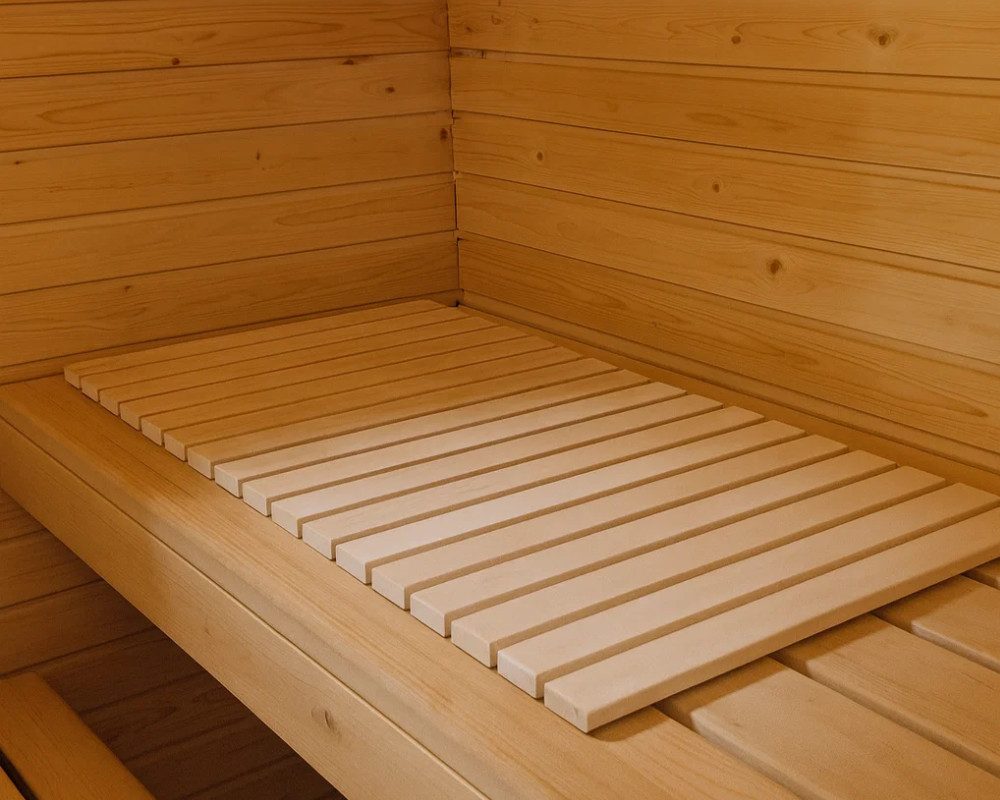 Blumenberg Saunabodenrost Blumenberg Fußmatte / Rollrost aus Espe (Pappel) günstig online kaufen