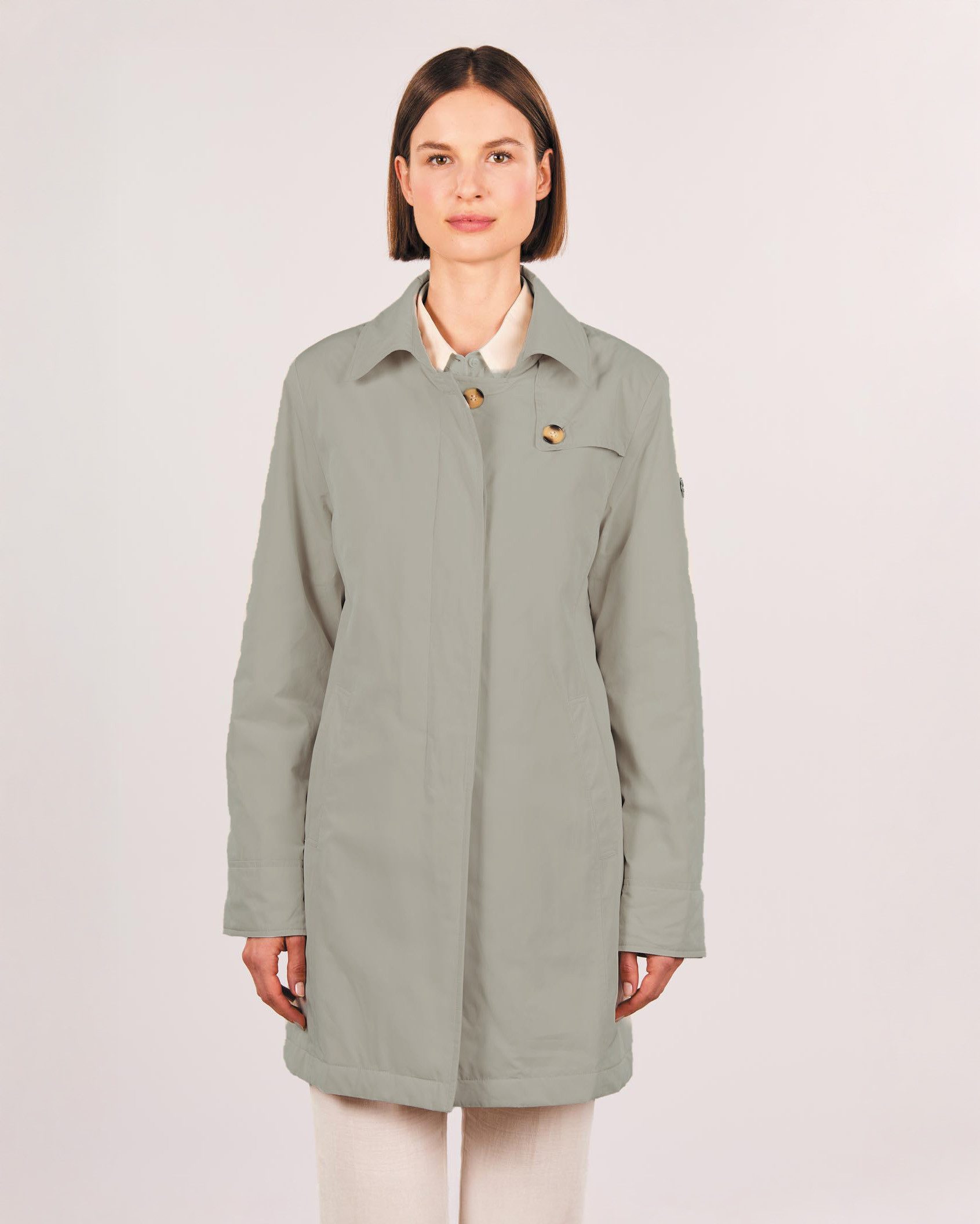 WEGA Green Goose Trenchcoat Mavie