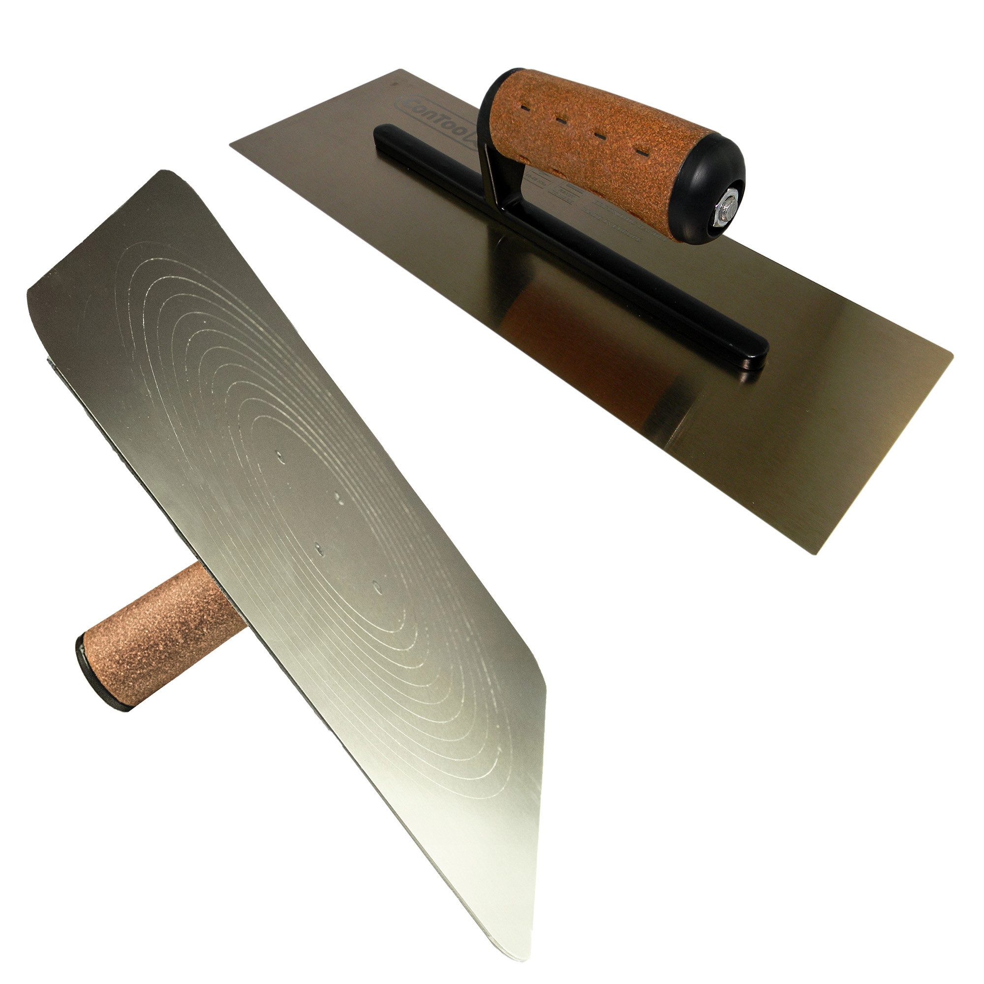 ConToo Multifunktionsspachtel Trockenbauset für Spachteln Hawk 33x33cm + Glättekelle 355mm