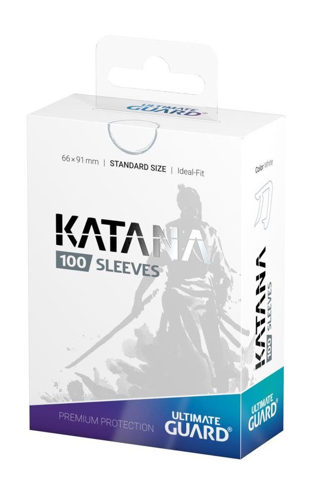 Sammelkarte Ultimate Guard Katana Sleeves Standardgröße Weiß (100)