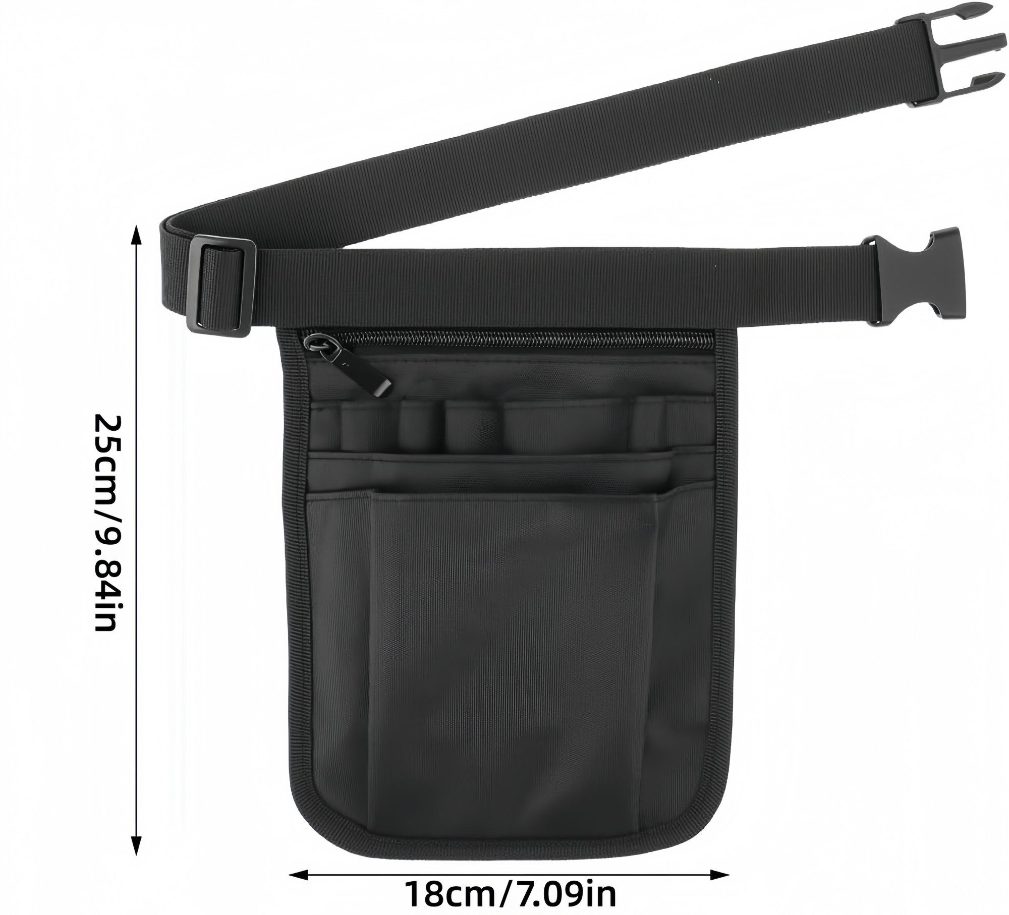 FOUORTUNATE-BEE Gürteltasche Multifunktionale Gürteltasche für Kellner und Servicepersonal, Praktische Kellnertasche zur Aufbewahrung von Arbeitsutensilien