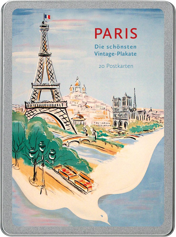 Papermoon Postkarte Paris: Die schönsten Vintage-Plakate