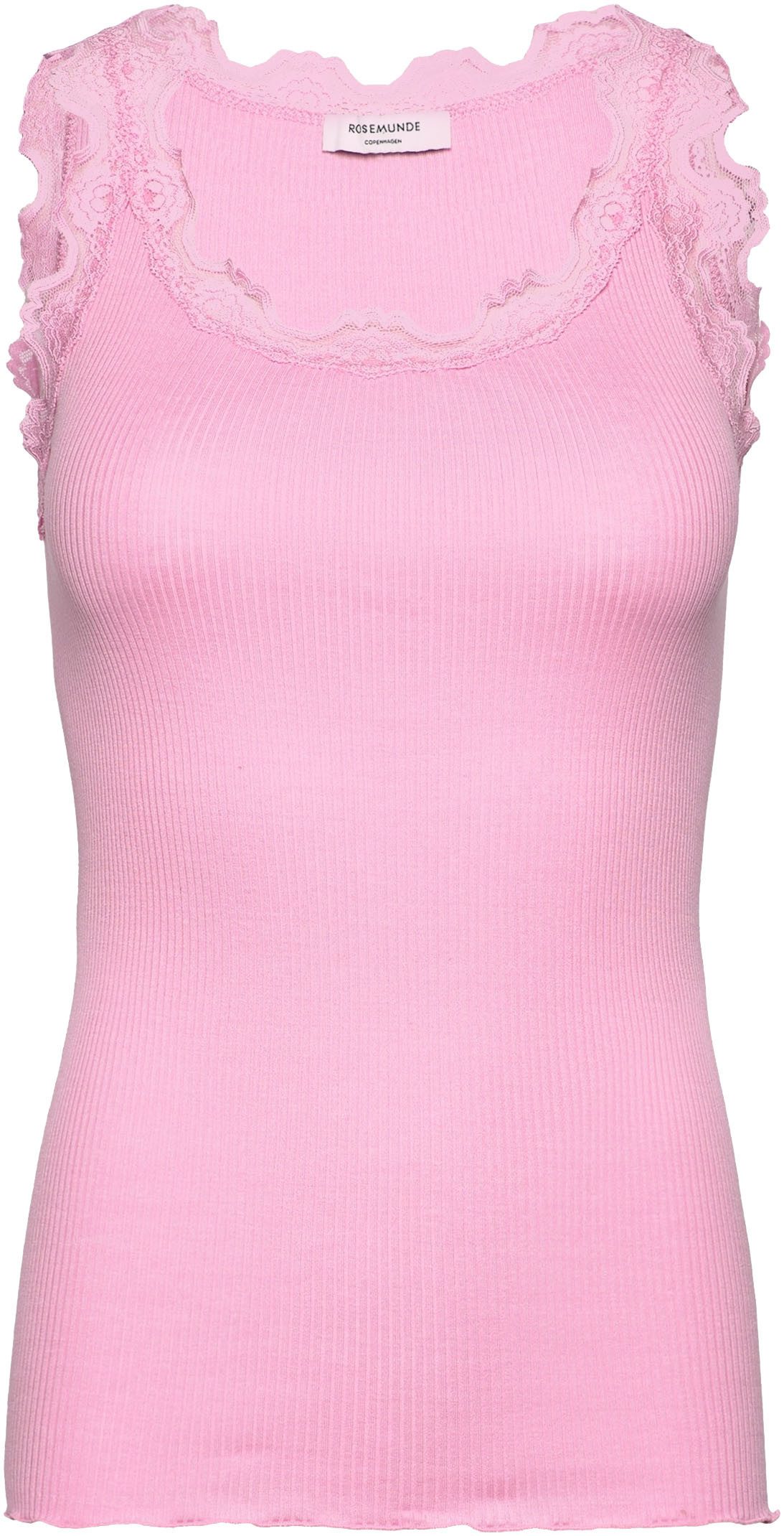 rosemunde Tanktop Babette Silk Top Vintage-Spitzenbesatz, breite Träger, fe günstig online kaufen