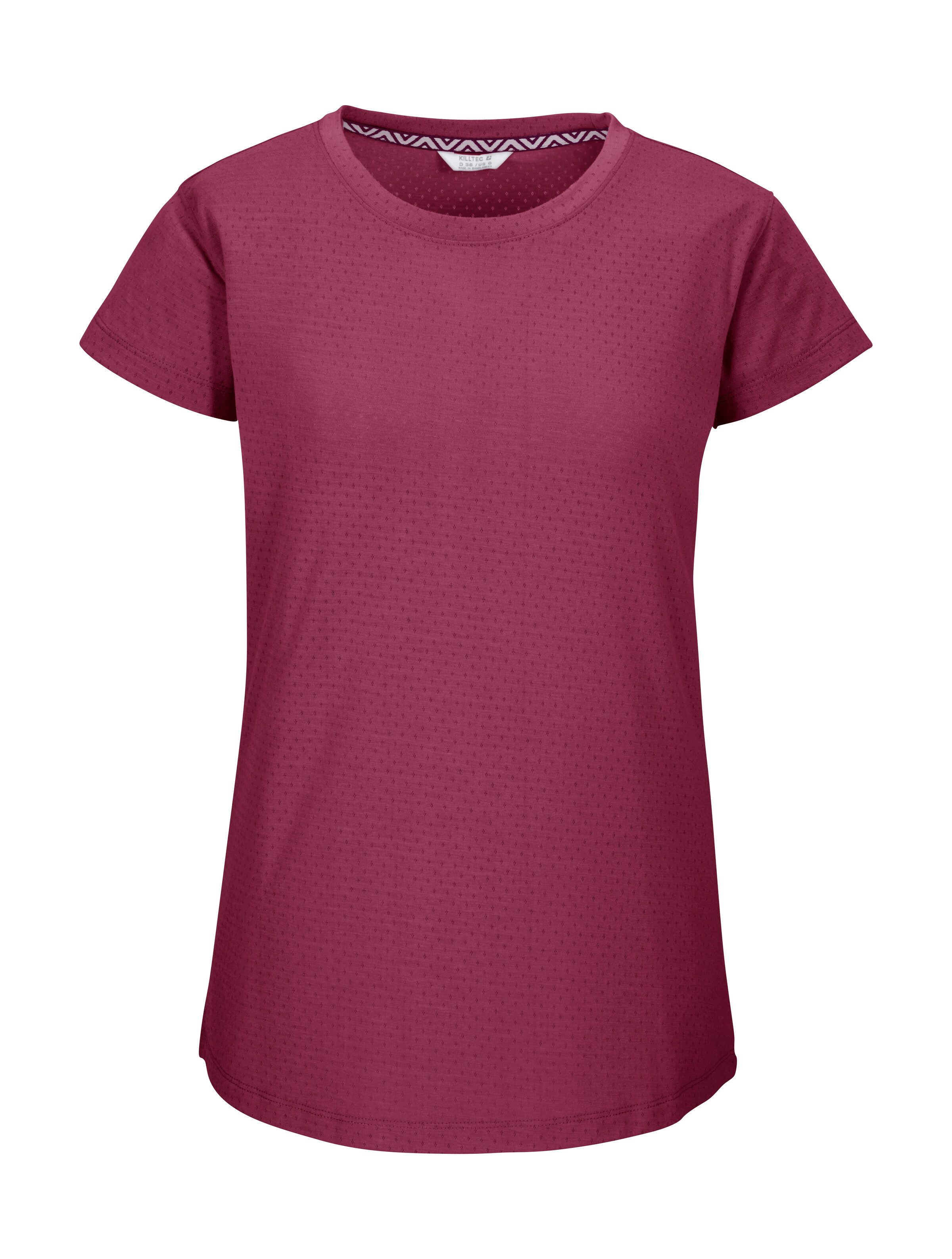 Killtec T-Shirt KOS 23 WMN TSHRT Leichtes, schnelltrocknendes Damen Funktionsshirt mit Stretch.