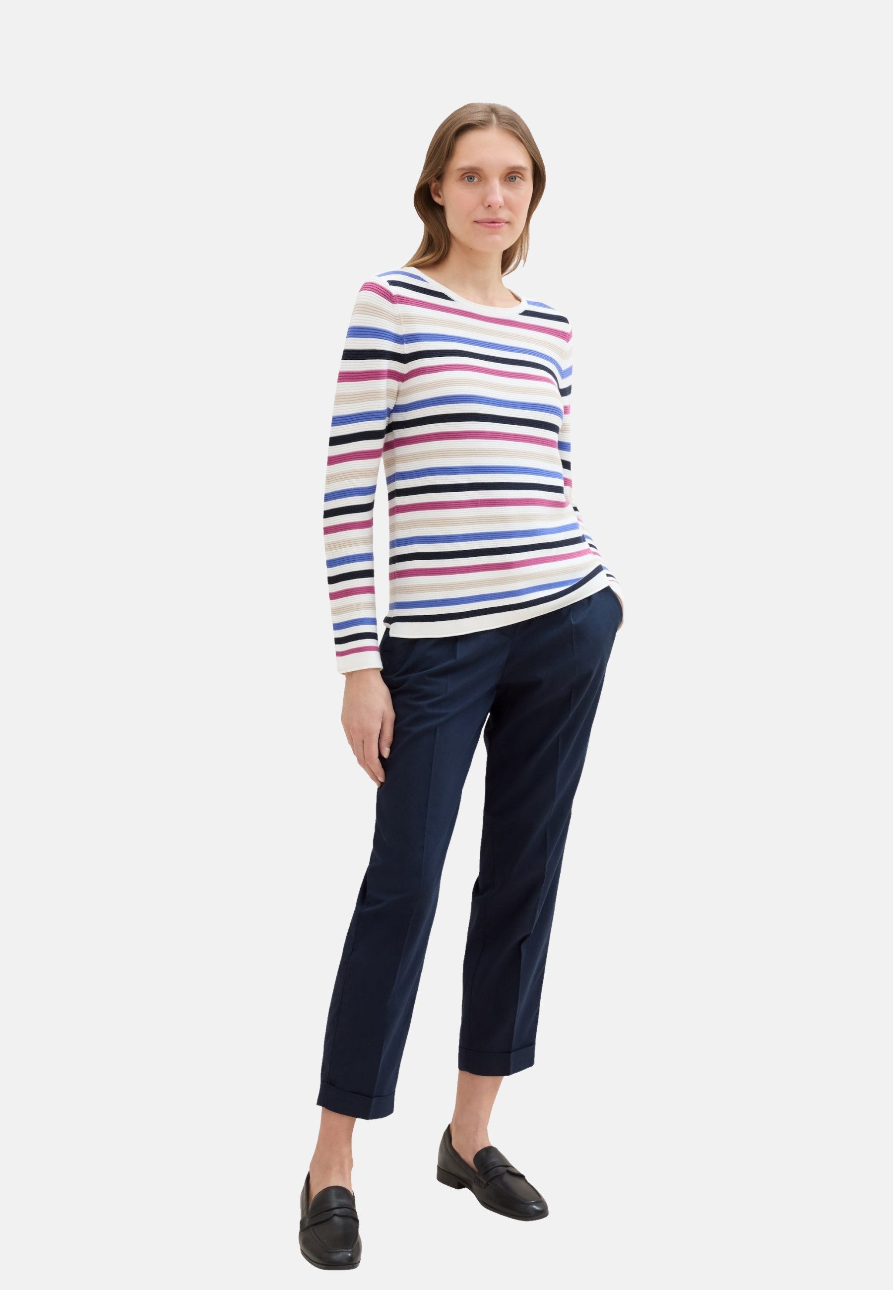 TOM TAILOR Strickpullover Pullover Strickpullover R-Neck günstig online kaufen