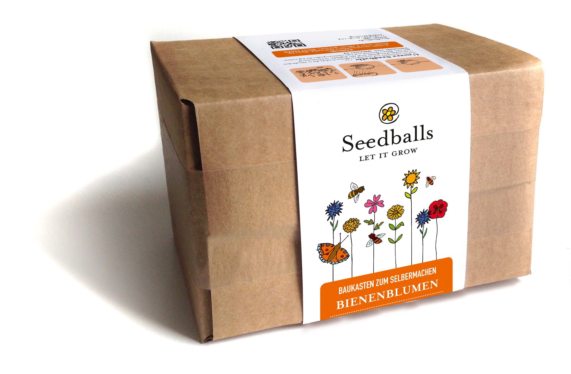 Blumenerde Seedballs Baukasten - Bienenblumen von Nawemo