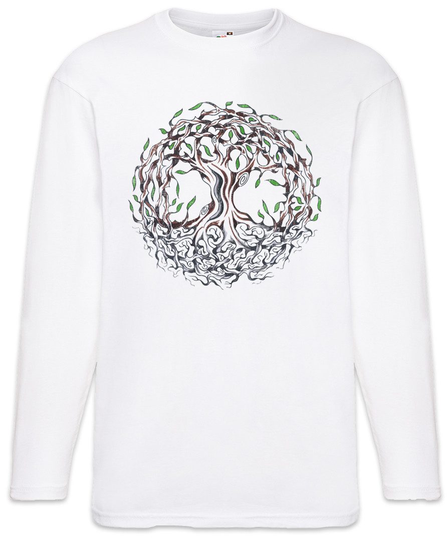 Langarmshirt Yggdrasil IX Langarm T-Shirt Asen Celtic Irminsul Tree Loki Of Life