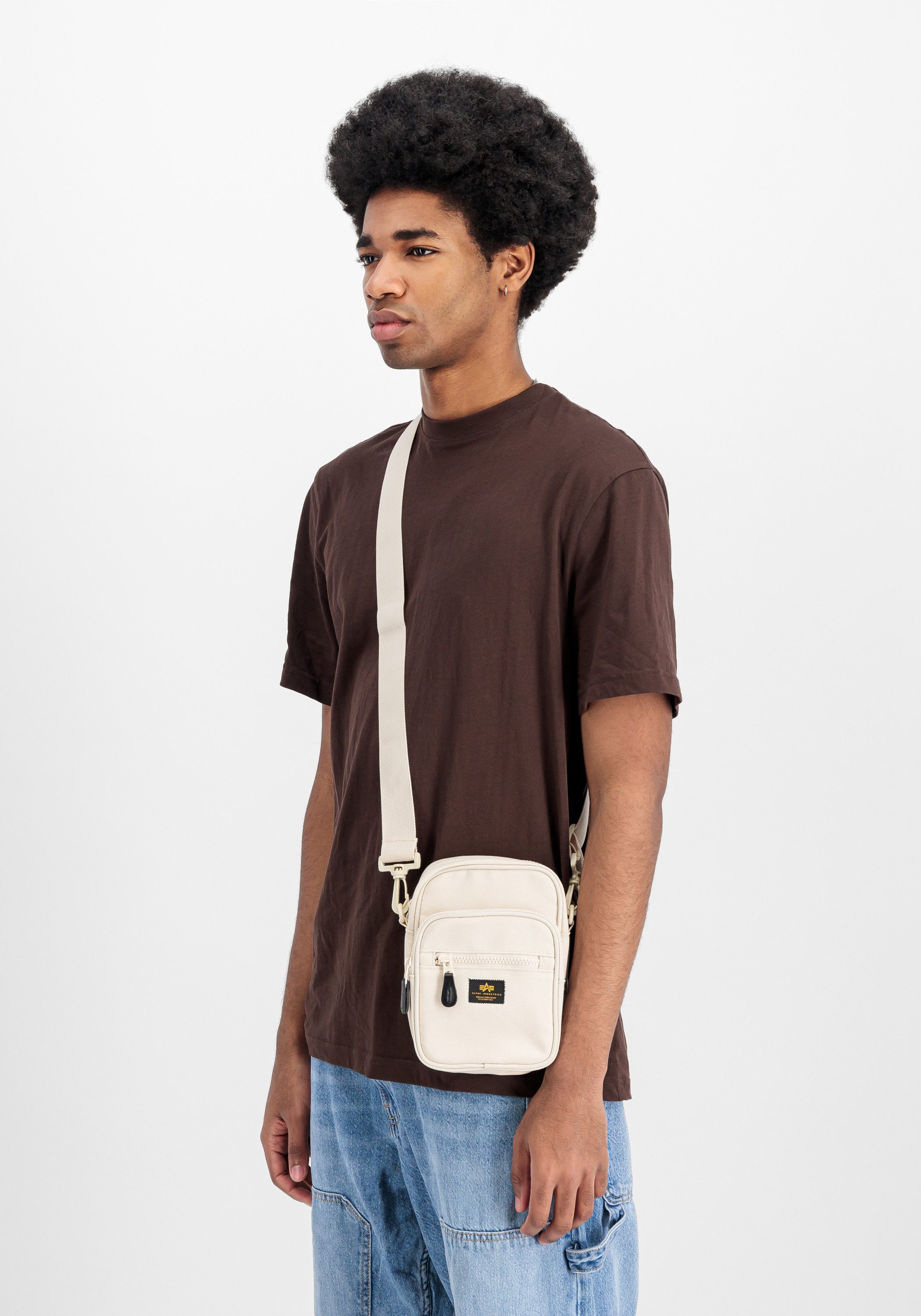 Alpha Industries Umhängetasche Label Messenger Bag