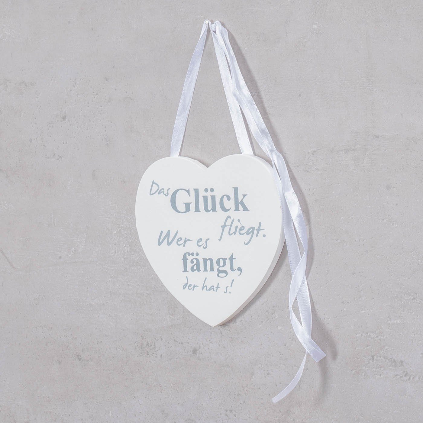 Levandeo® Holzbild, 3er Set Deko-Herz Holz Sprüche 14x1xcm Liebe Love Wandbild