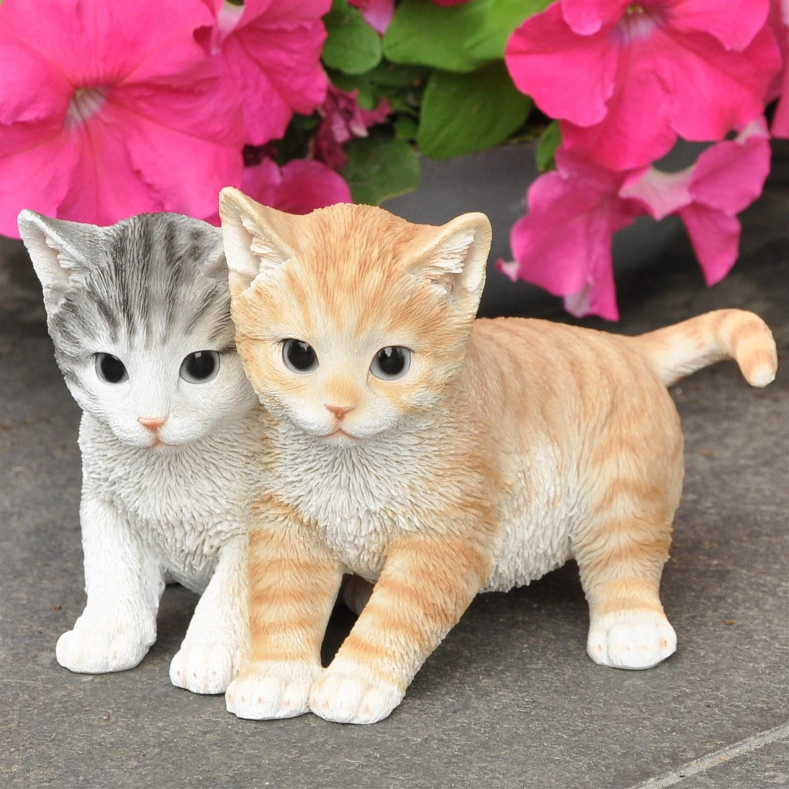 dazikemo Gartenfigur Gartenfigur Deko Figur Katzenpaar günstig online kaufen