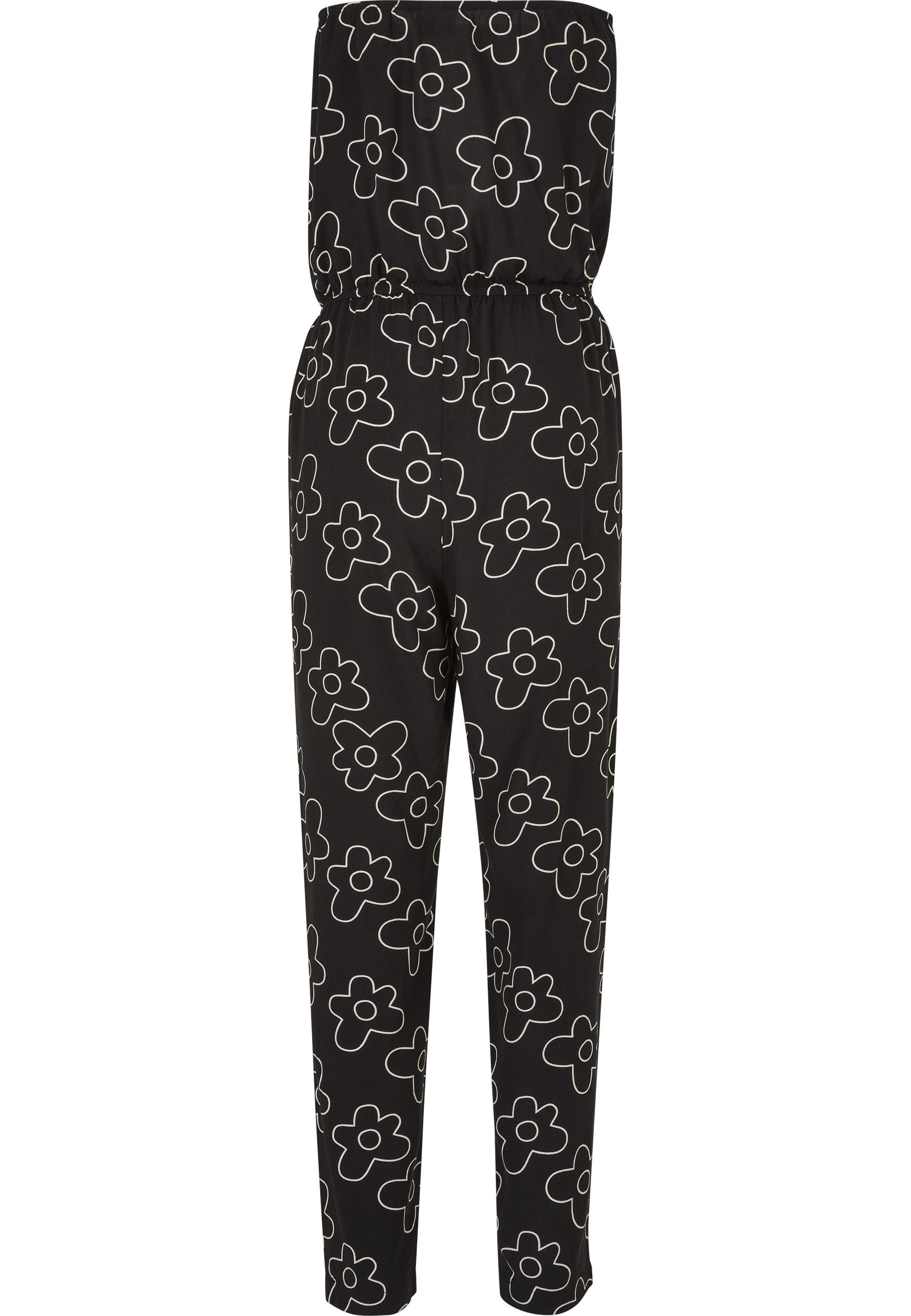 URBAN CLASSICS Jumpsuit Urban Classics Damen Ladies Viscose Bandeau Jumpsui günstig online kaufen