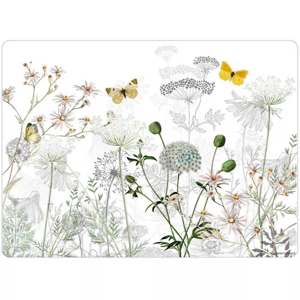 Garnier Thiebaut Platzset Escapades magiques blanc 33 x 45 cm von Garnier Thiebaut, (1 x Tischset)