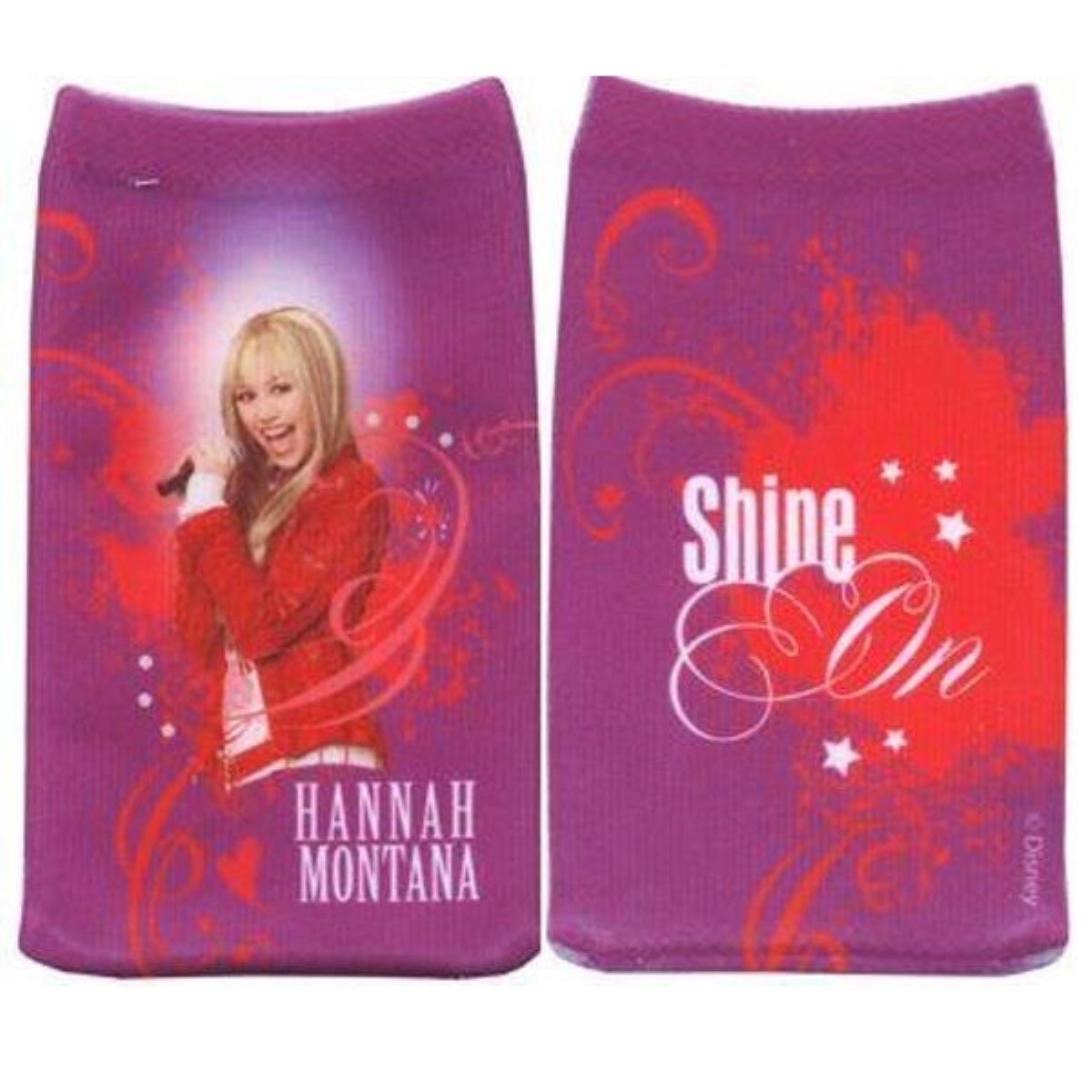 j-straps Handyhülle Handy-Socke Tasche Hülle Disney Hannah Montana, Motiv  Disney Hannah Montana, Etui für Handy MP4 MP3-Player Digital-Kamera