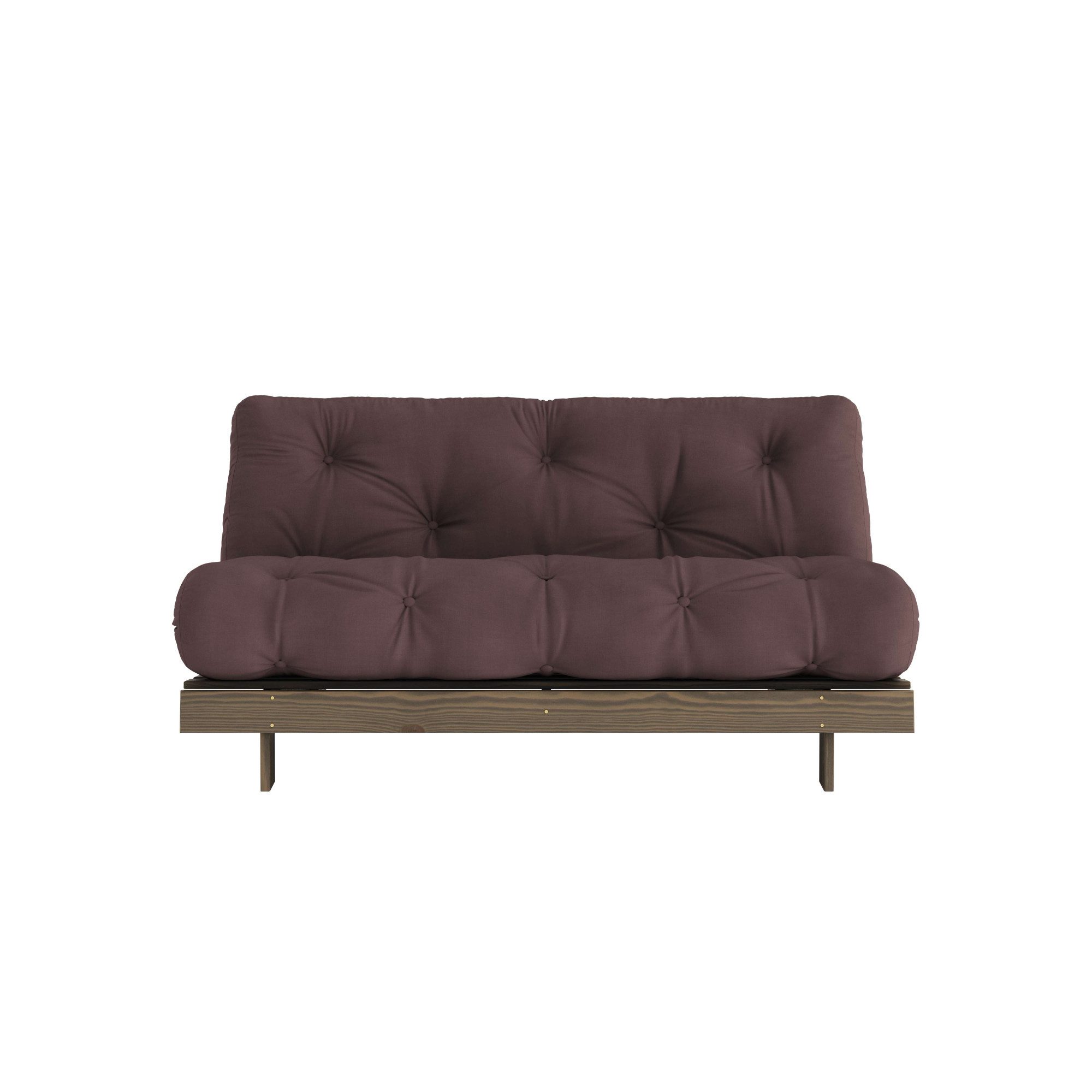 Karup Design Daybett Roots Sofa Bed, Schlafsofa, Daybett, Bettfunktion, FSC®-Massivholz, Inkl. Futonmatratze. Mehrere Größen & Farben, Made in Europe
