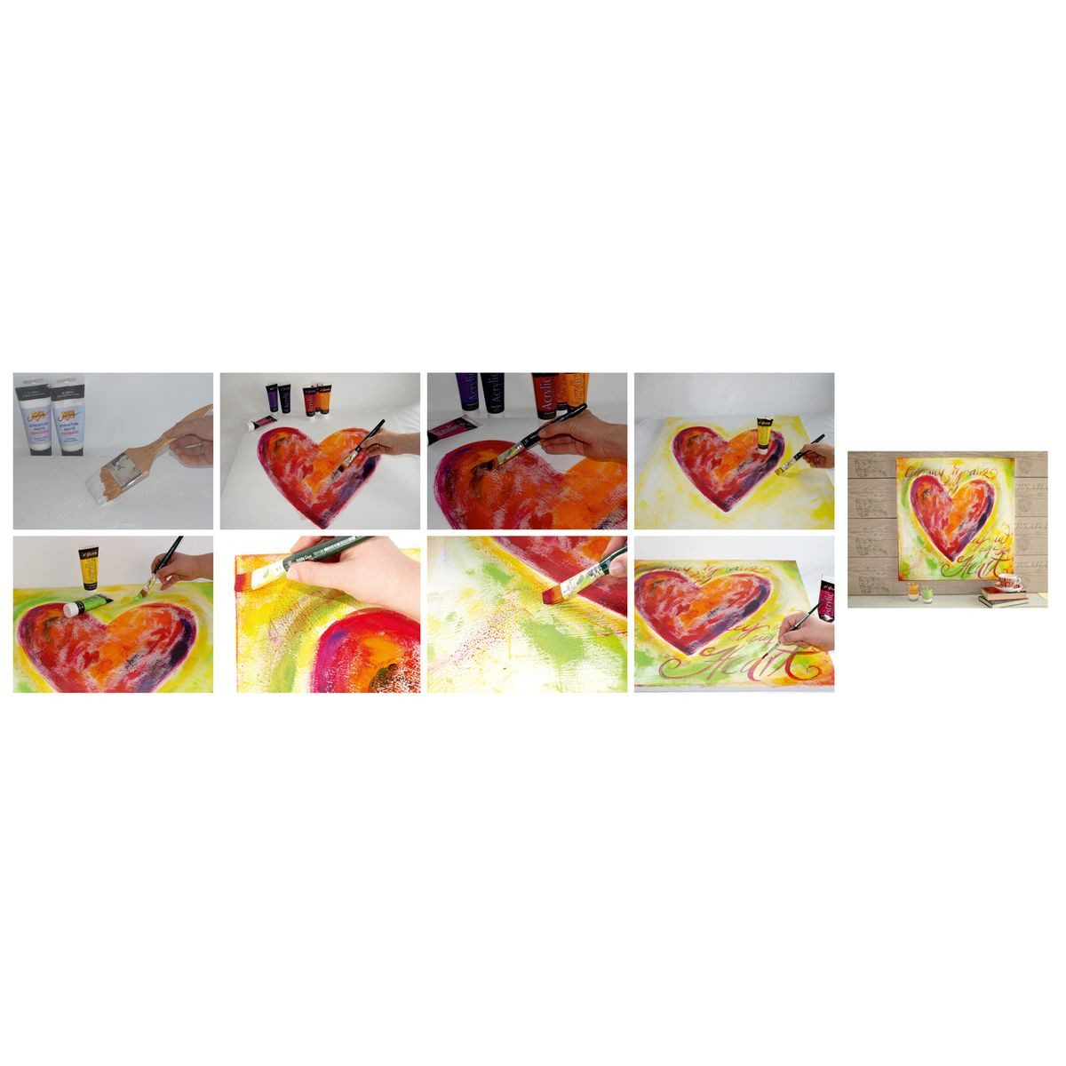 C. KREUL Acrylfarbe KREUL Acrylfarbe eL Greco echtorange 75ml Tube