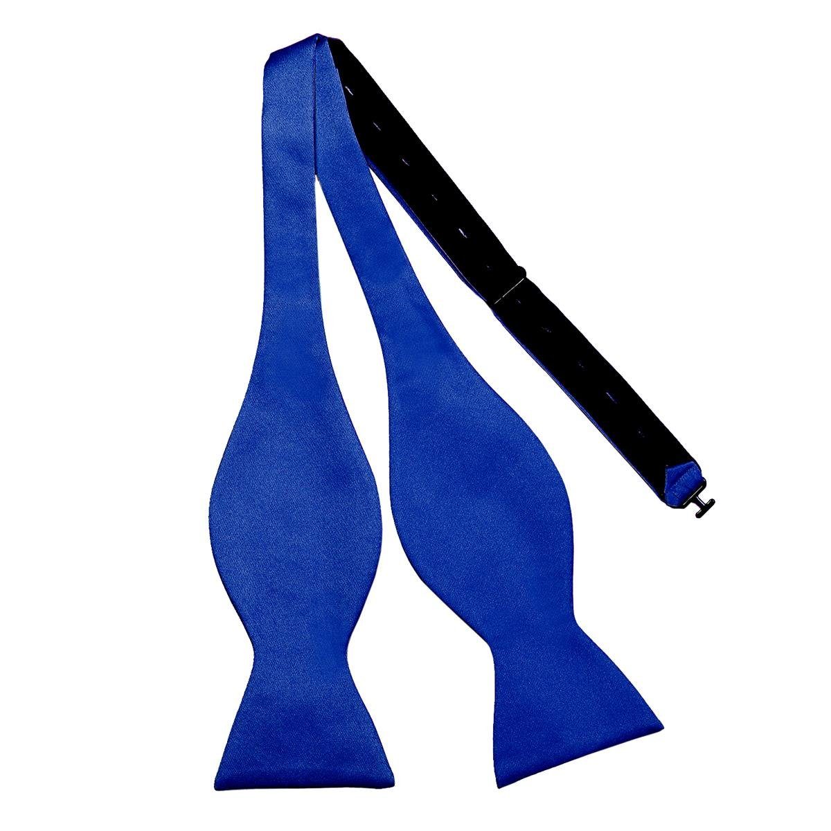 DonDon Fliege Schleife Querbinder (Packung, 1-St) zum Selberbinden, klassische Fliegengröße, Seidenlook