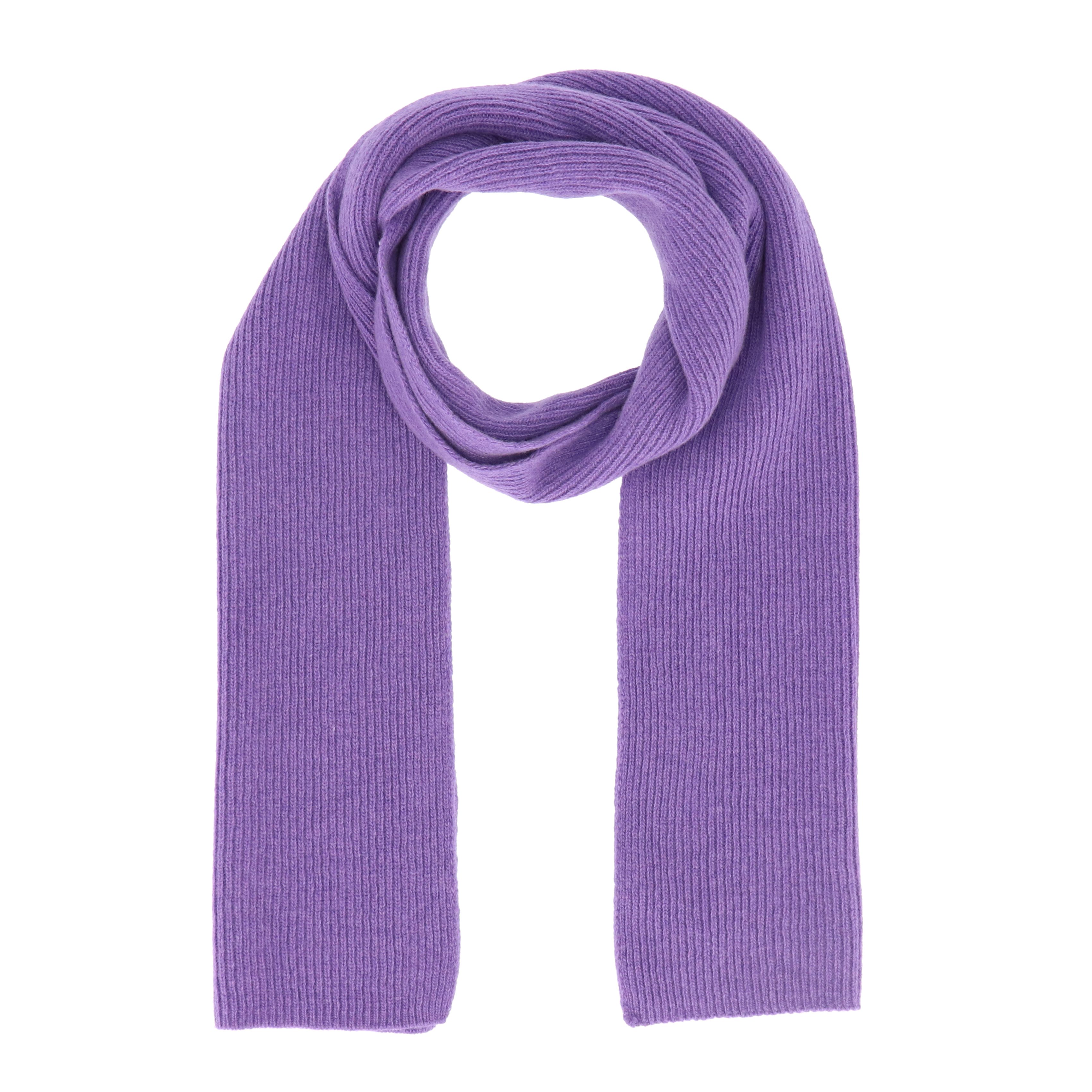 halsüberkopf Accessoires Strickschal mit feiner Rippe aus extra feiner Merinowolle, Made in Germany!